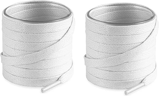SHOESHINE Shoe Laces Flat Cotton Shoelace for Sneakers or Boots