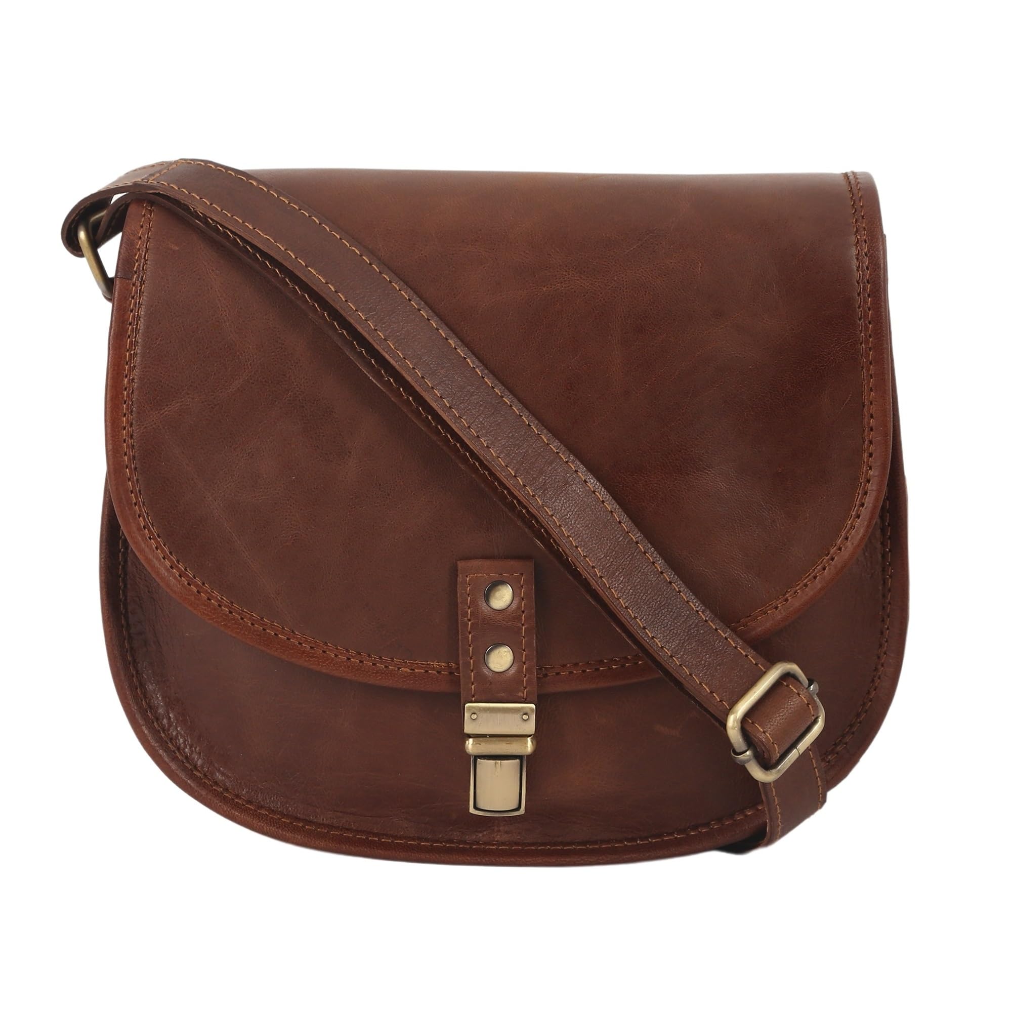 URBAN LEATHER Umhängetaschen aus echtem Leder für Damen – Schultertasche, Satteltasche, Bürotasche, Tabletttasche – handgefertigte Vintage-Ledertasche, Designer-Umhängetasche für Damen