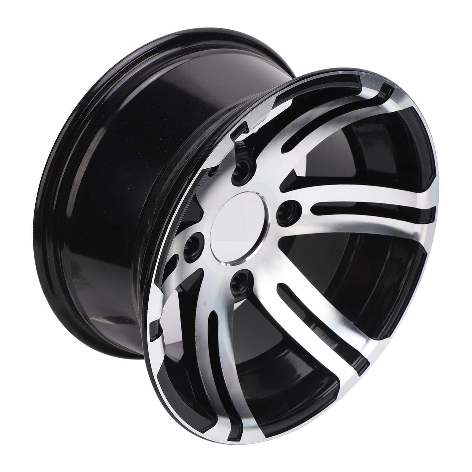 Haofy Wytrzymała 12-calowa Felga ze Stopu Aluminium ATV, część Zamienna do Quada, Gokarta, Wózka (Przód)