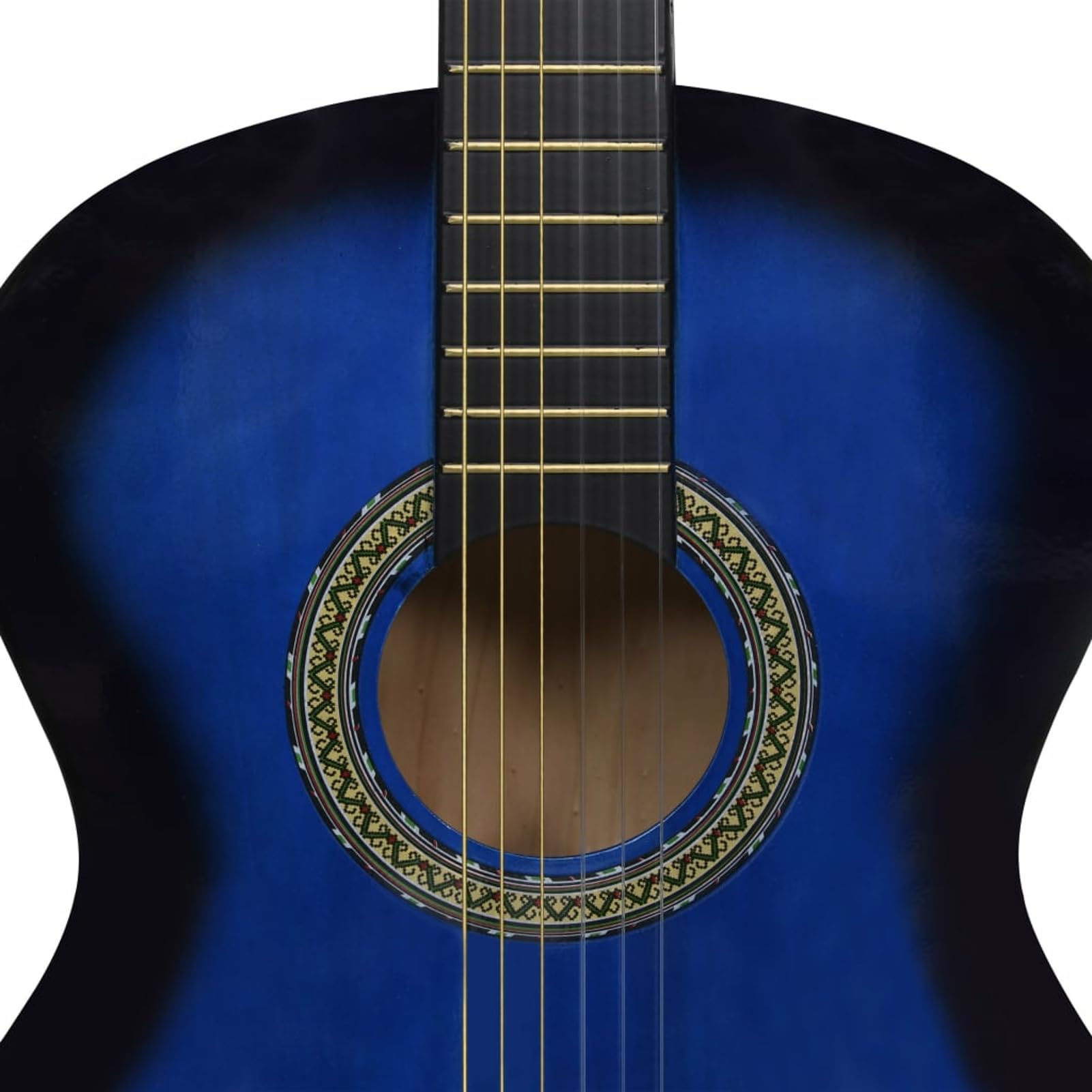 Chitarra Classica per Principianti Blu 4/4 39" in Tiglio,Arte e Svago,Hobby e Arti Creative,Strumenti Musicali,Strumenti a Corda,Chitarre-70108