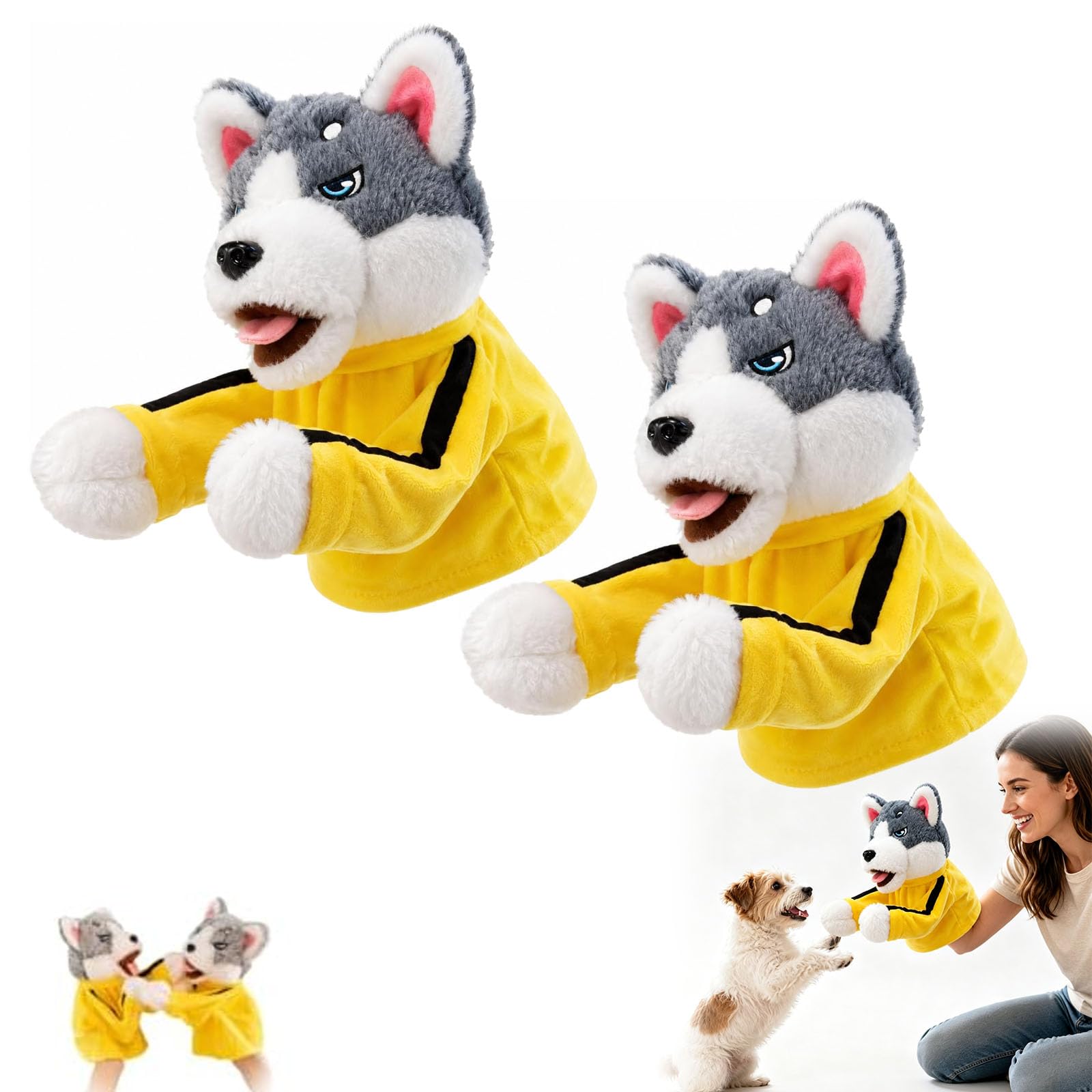 Punching Puppet Toy, Features Impact Sound Effects (2PC)