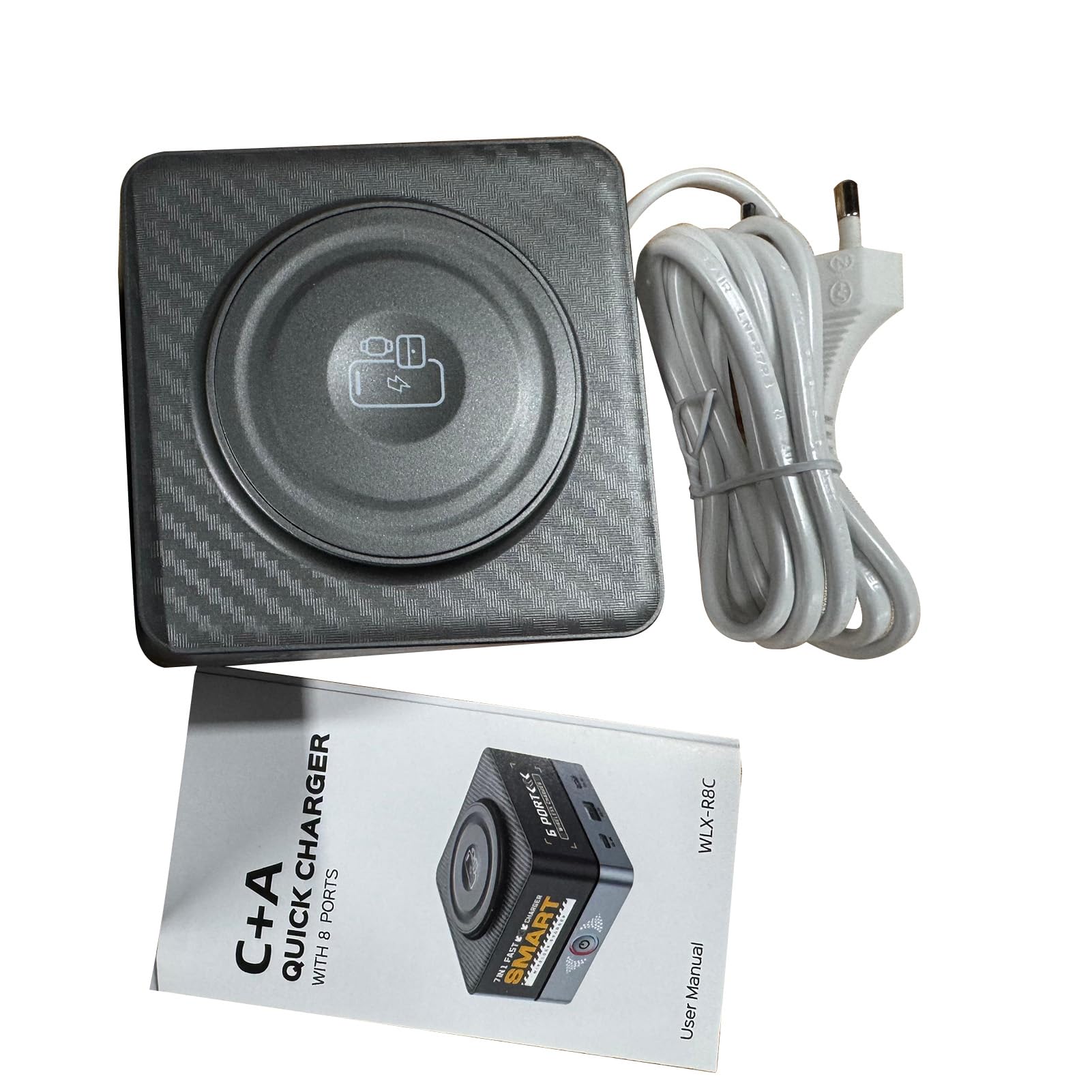 Domary WIELOFUNKCYJNA STACJA ŁADOWANIA 7 W 1 USB PD BEZPRZEWODOWE ŁADOWARKI MAGNETYCZNE DO WIELU URZĄDZEŃ SZYBKA ŁADOWARKA BIUROWA Z INTELIGENTNYM ROZDZIAŁEM ZASILANIA DLA PODRÓŻY DO
