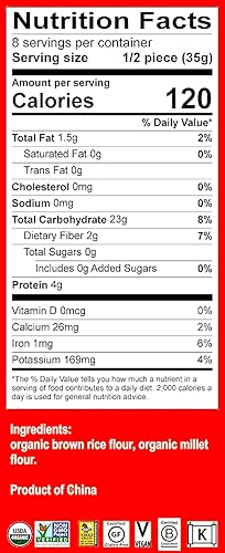 Miniatura 2 de Lotus Foods Fideos ramen orgánicos sin gluten de mijo y arroz integral, sabor a nuez, 10 onzas, 6 unidades