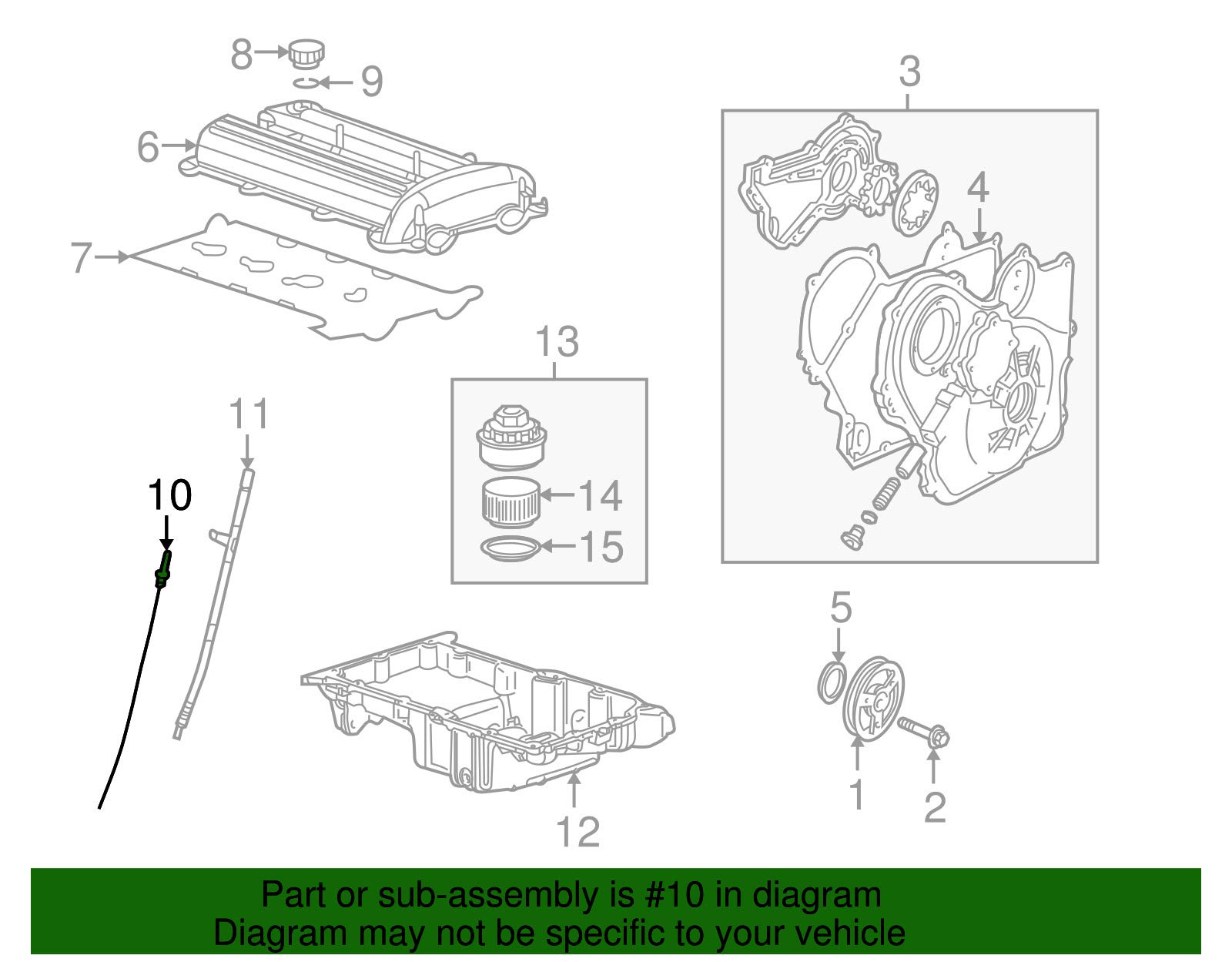 Amazon.com: Genuine GM 24428553 Oil Level Indicator : Automotive 