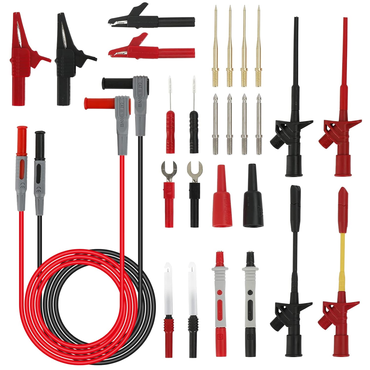 Buy Youli 28in1 Multimeter Test Leads Kit with Alligator Clips High