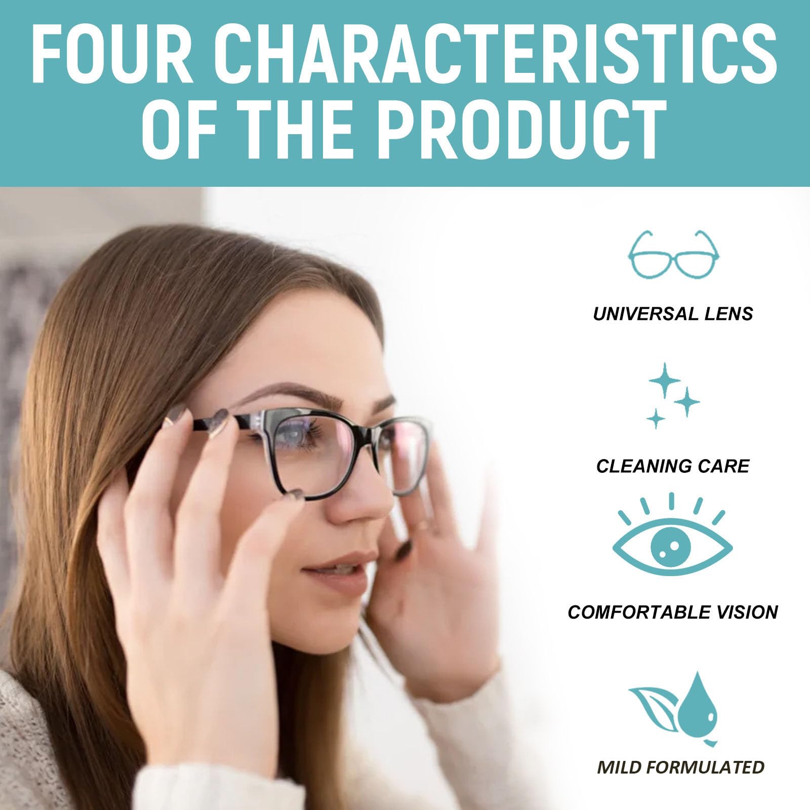 Limpiador para gafas y pantallas (5 unidades)