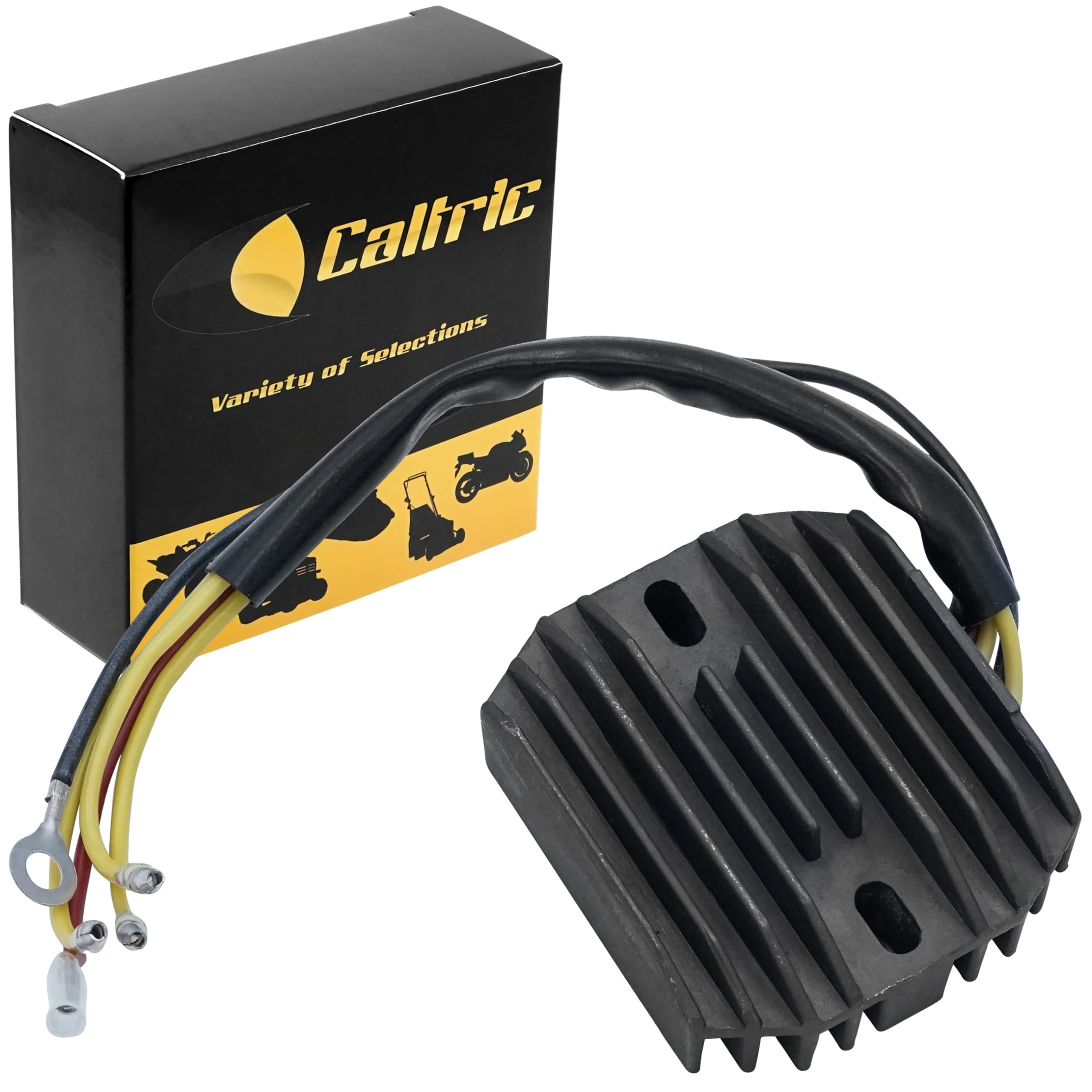 Caltric Regulator Rectifier Compatible with Suzuki 550 Gs550 1977 1978 1979 1980 1981 1982 Motorcycle