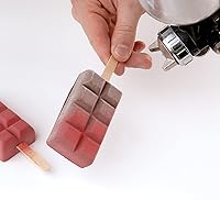 Vista 4 de Silikomart Molde de silicona para barra de helado, juego de 2, Chocostick