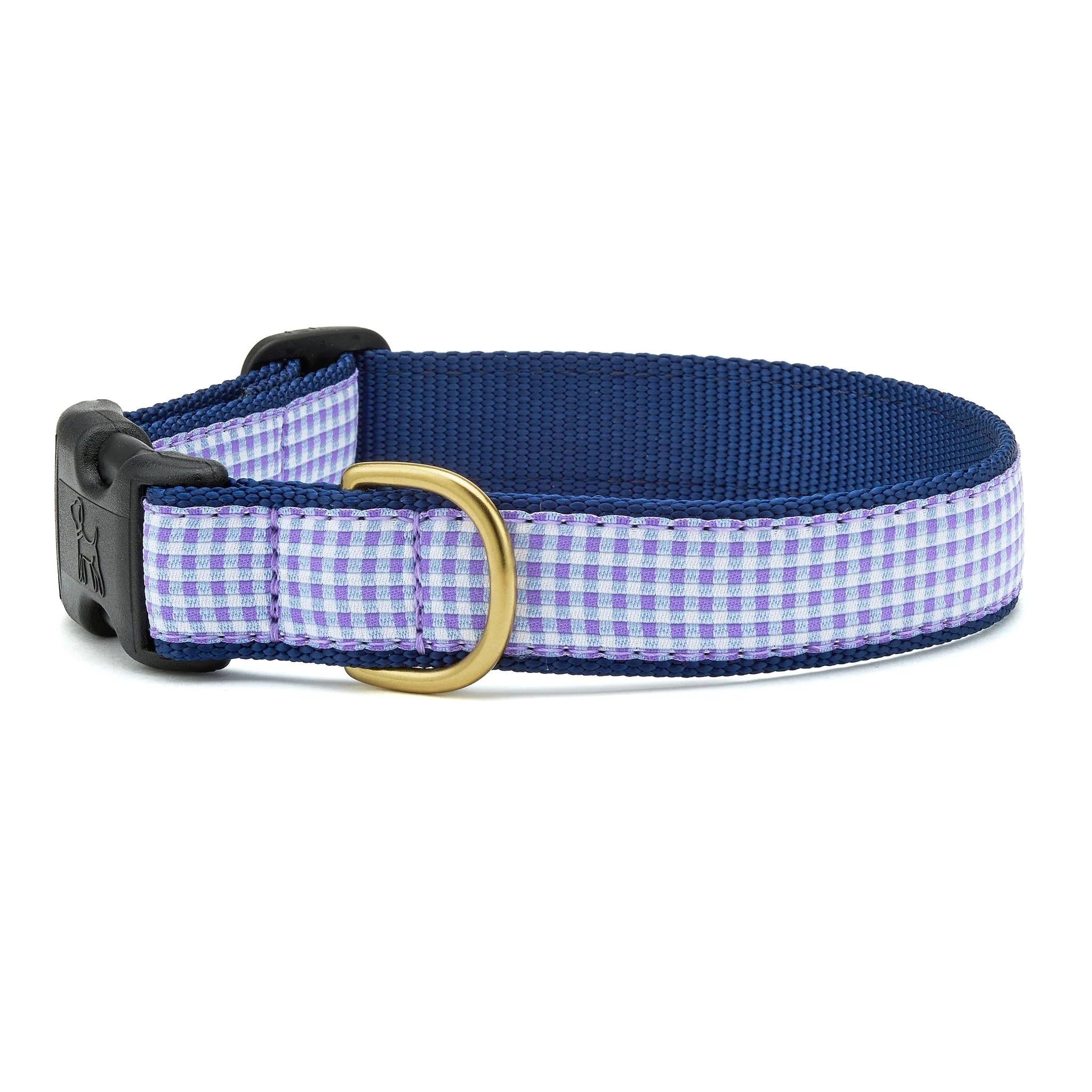 Collier pour chien Vichy Violet Up Country XXL grand chien