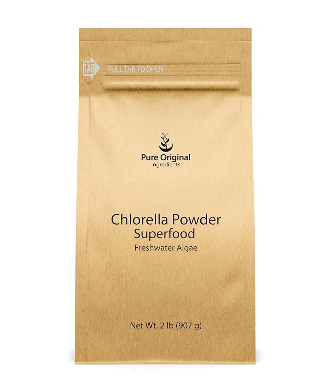 PURE ORIGINAL INGREDIENTS, Chlorella em pó, 908 g