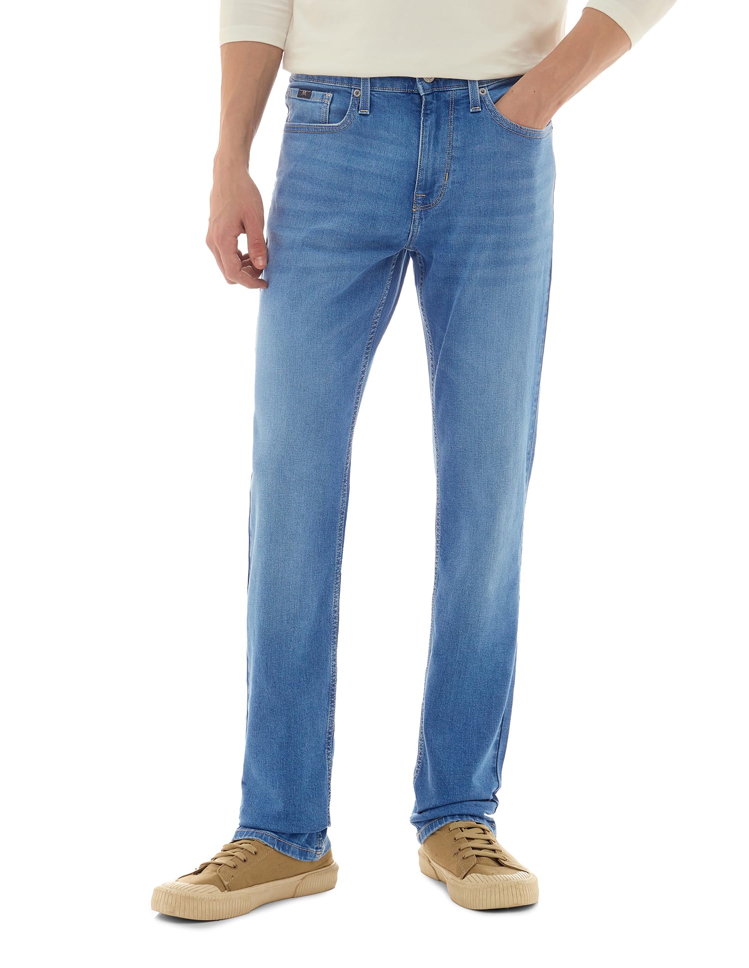 flying machine Men's Slim Straight Fit Jeans| Solid | Mid Rise | Stretchable | Jeans for Man-picture-36