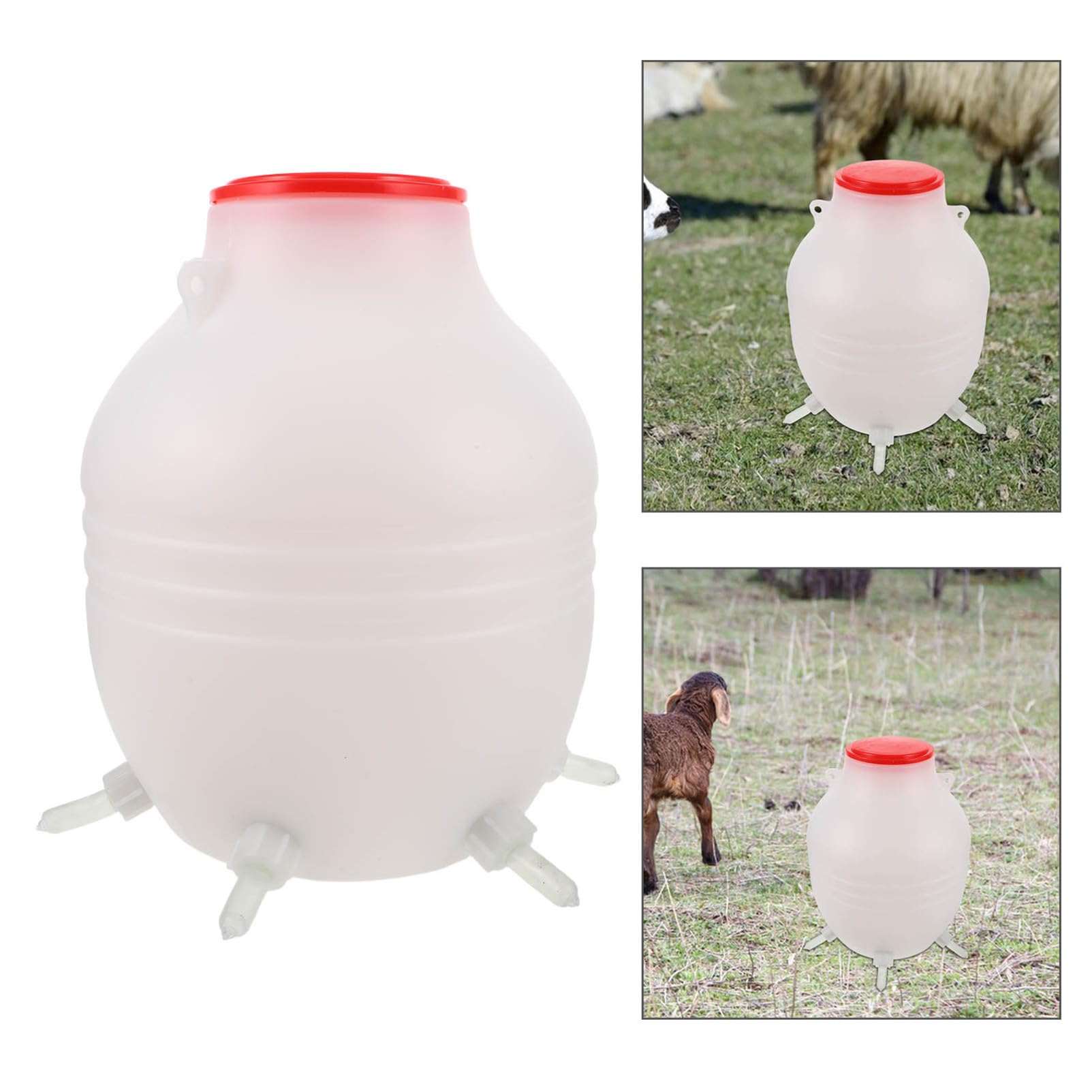 BESPORTBLE Biberon Per Agnelli Biberon Per Piccoli Animali - Biberon In Plastica Riutilizzabile Con Tettarella Morbida - Biberon Per Capre Da Fattoria