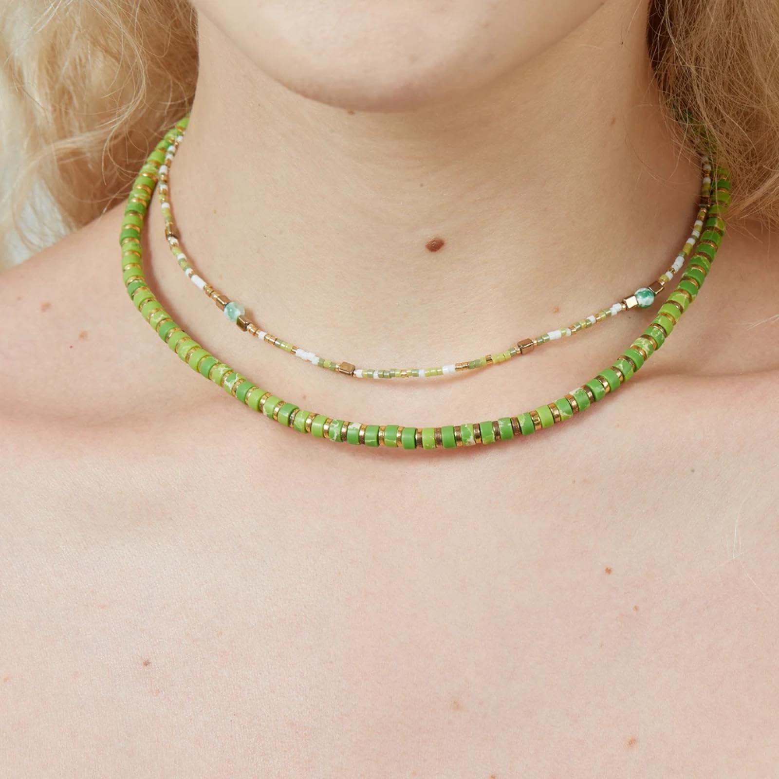 Retro Collana Uomo Donna Gioielli Ciondolo Pendente Necklace Collana In Pietra Naturale Boema Collana Donna Collares Accessori Alla