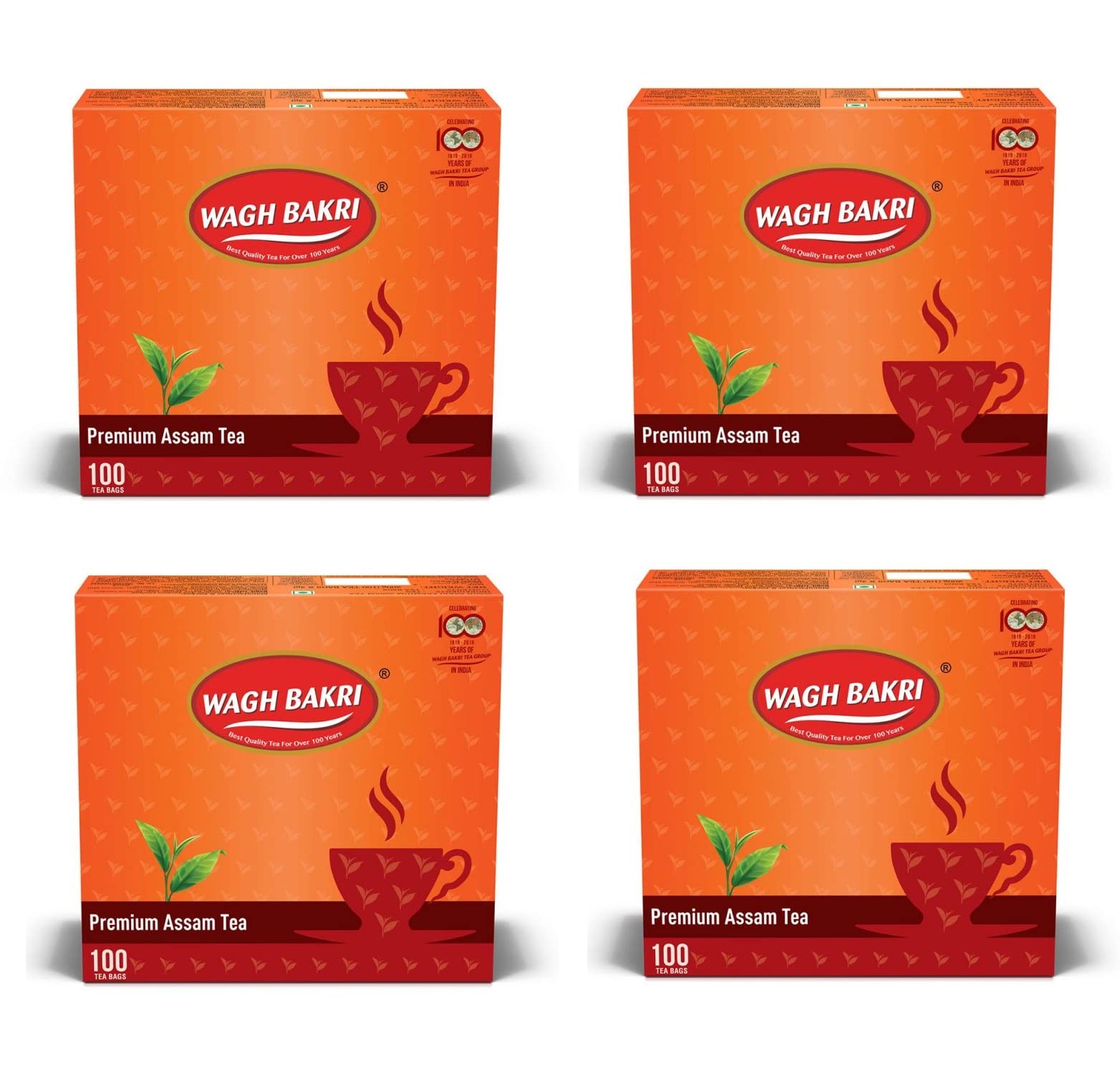 Assam Premium 4 pack of 100 Tea bag