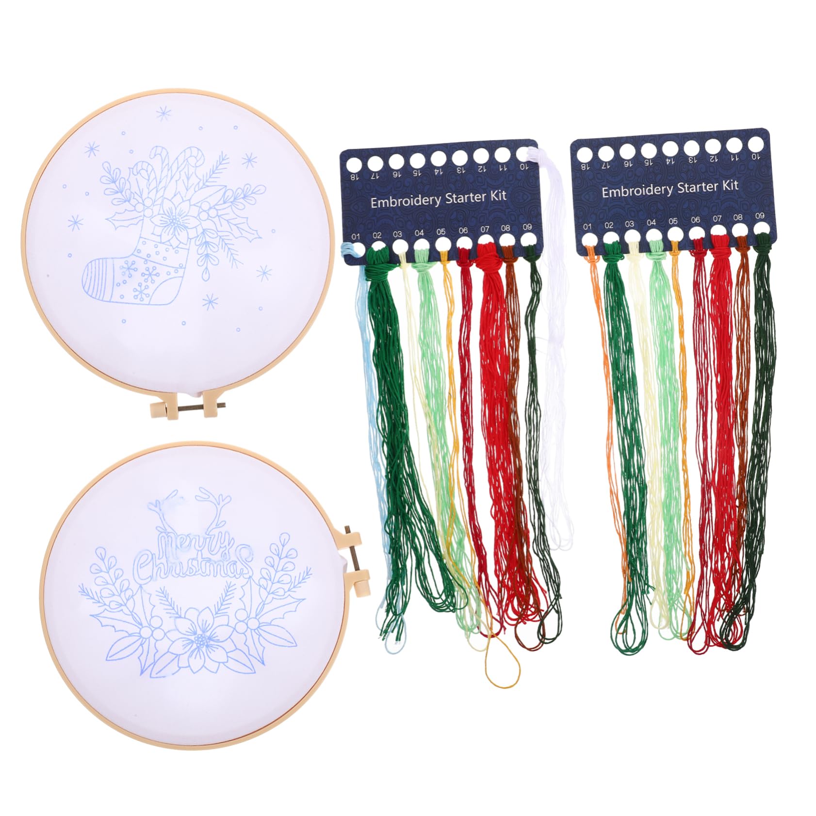 HAPINARY 8ensembles Kit De De Matériel De Pour Débutants Avec Cadre Parfait Pour Activités Familiales Festifs