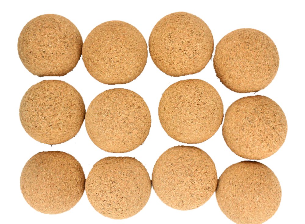 Toddmomy 4 Bolas De Corcho Para Futbolín De Mesa – Recambio De Madera Natural, Silencioso Y Portátil Para Juegos De Interior