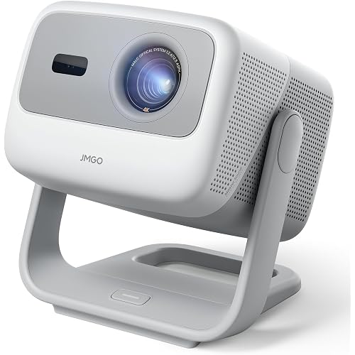 JMGO N1S 4K Upgrade Triple Laser Projector, 1700 ISO Lumens, Google TV