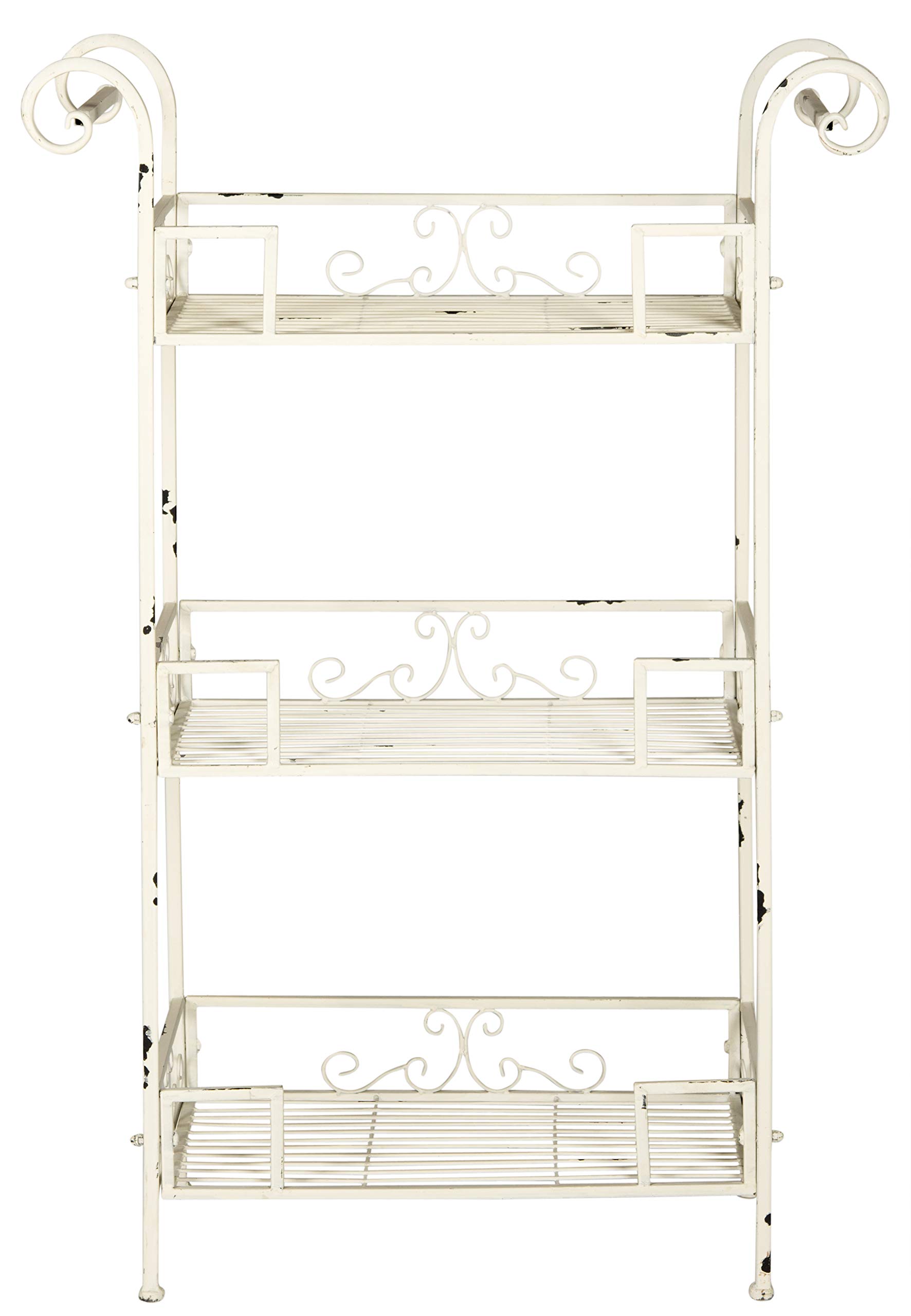 Amazon.com : Safavieh Outdoor Collection Noreen Antique White 3