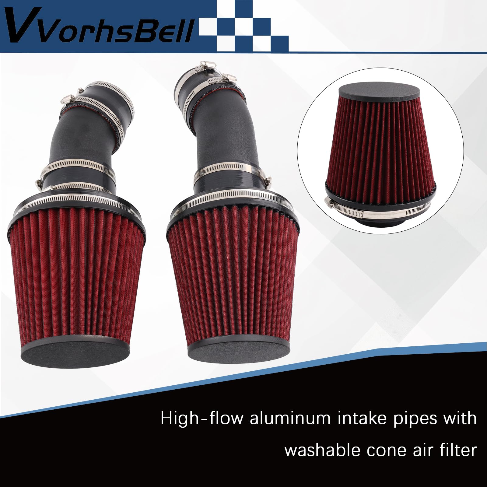 Kaltlufteinlass kompatibel mit BMW F90 M5 M8 Competition G30 M550i M850i Performance Upgrade