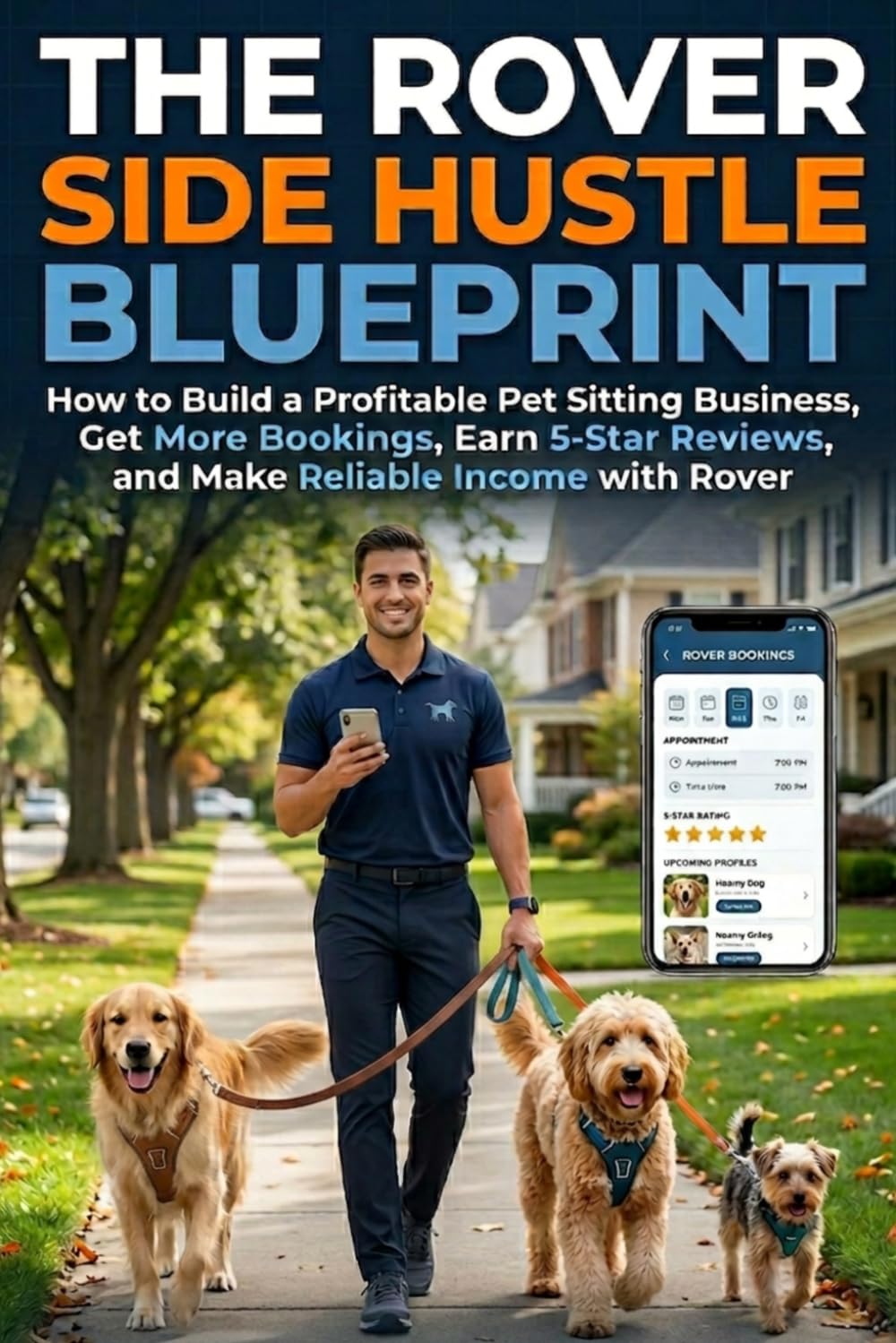 The Rover Side Hustle Blueprint: How to Build a Profitable Pet Sitting Business, Get More Bookings, Earn 5-Star Reviews, and Make Reliable Income with Rover