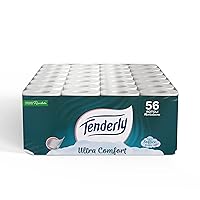 Tenderly Ultra Comfort, 56 rotoli di Carta Igienica Pura