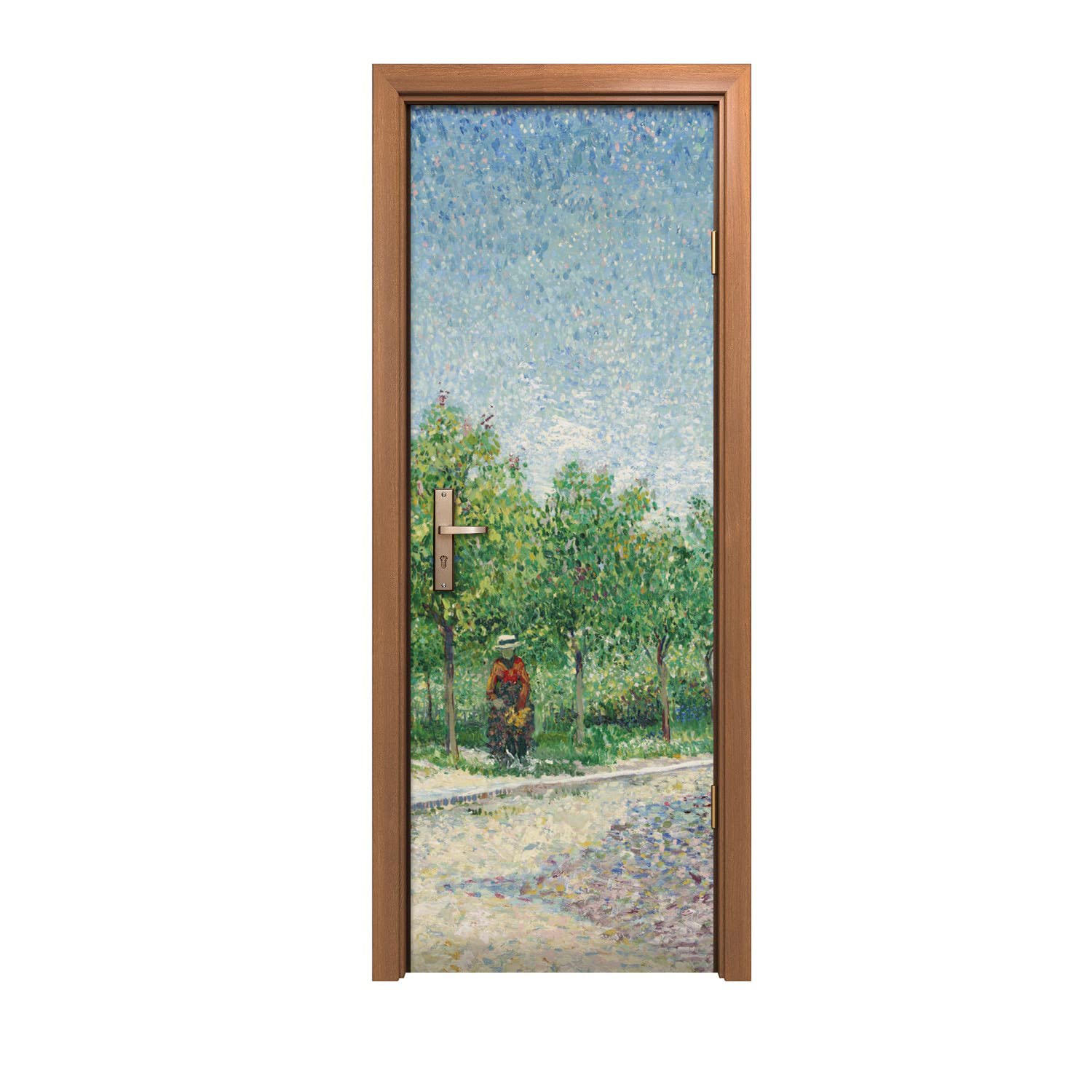 Autocollant de porte haute définition pour décoration murale élégante
