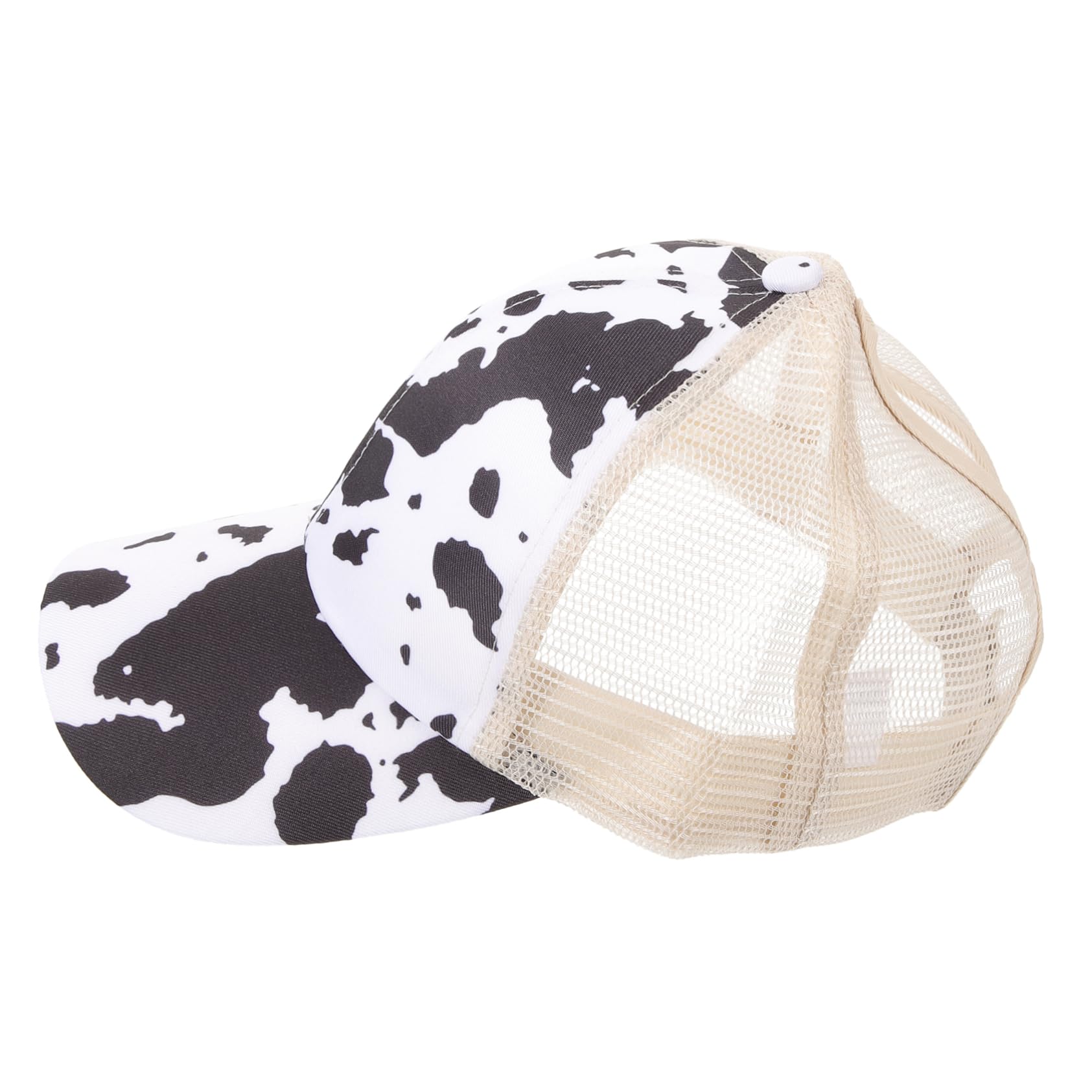 GALPADA bequemer Sonnenhut Baseballmütze für Fischerhut Mütze für Frauen Trucker- weiße Kappe Outdoor Cap Baseball Cap atmungsaktives dekorativer weiblicher Polyester