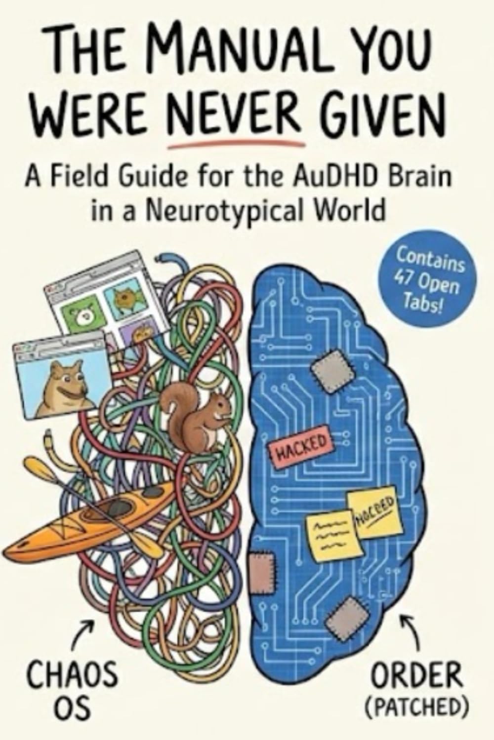 The Manual You Were Never Given: A Field Guide for the AuDHD Brain in a Neurotypical World