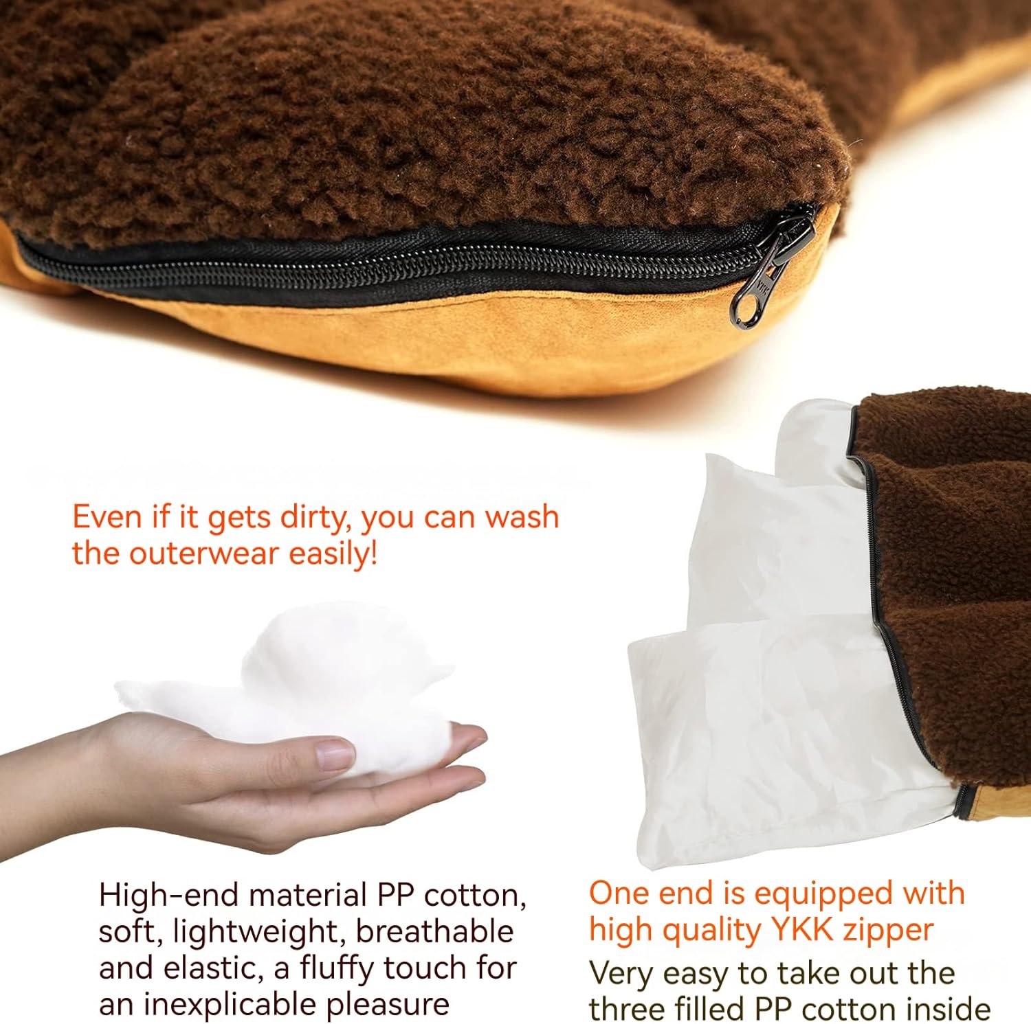 review Large Dog Bed Crate Pad Luxury Plush Soft Pet Bed for Small Dogs Washable Non-Slip Dog Crate Bed Dog Mat for Indoor/Outdoor Sleep and Prevention of Anxiety Fluffy Dog (Small)