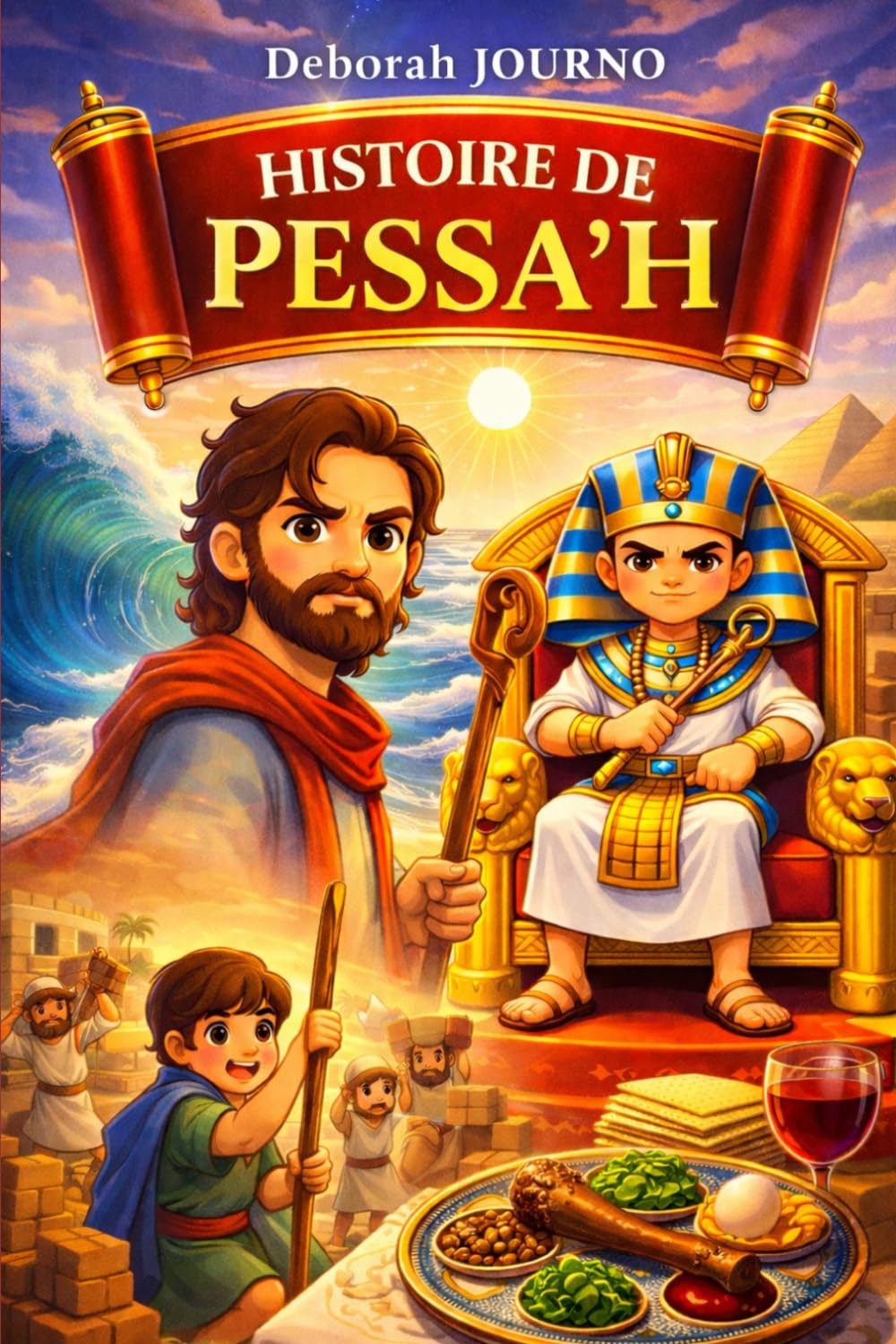L'histoire de Pessah racontée aux enfants: une aventure de Noam et Léa, pour expliquer simplement la sortie d'Egypte