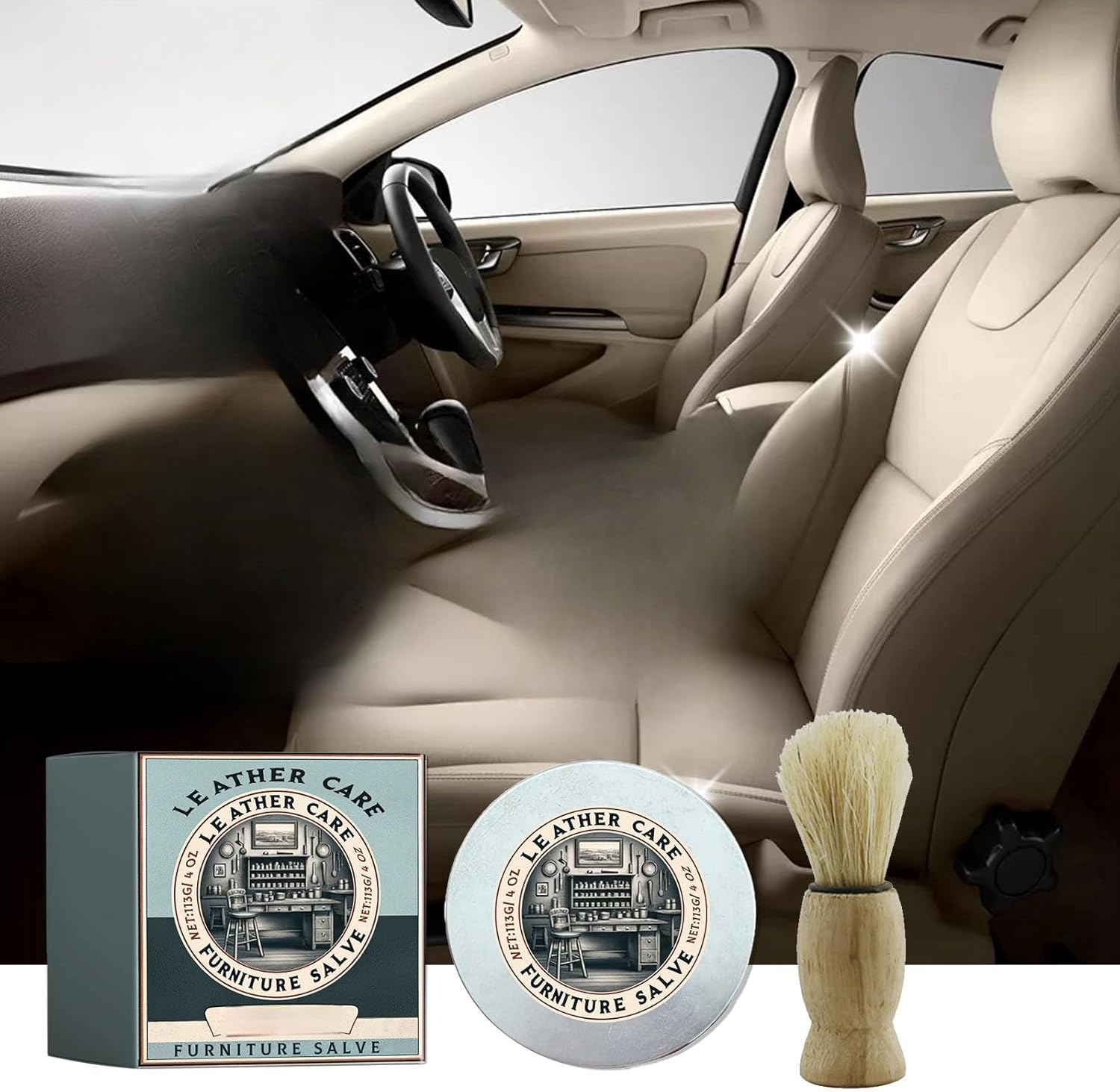 HONPOLO Furniture Leather Balm...