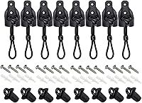 Vista 12 de Kit elástico de 3 piezas, reemplazo general de puerta enrollable para exteriores/puerta de persiana enrollable interior (beige)