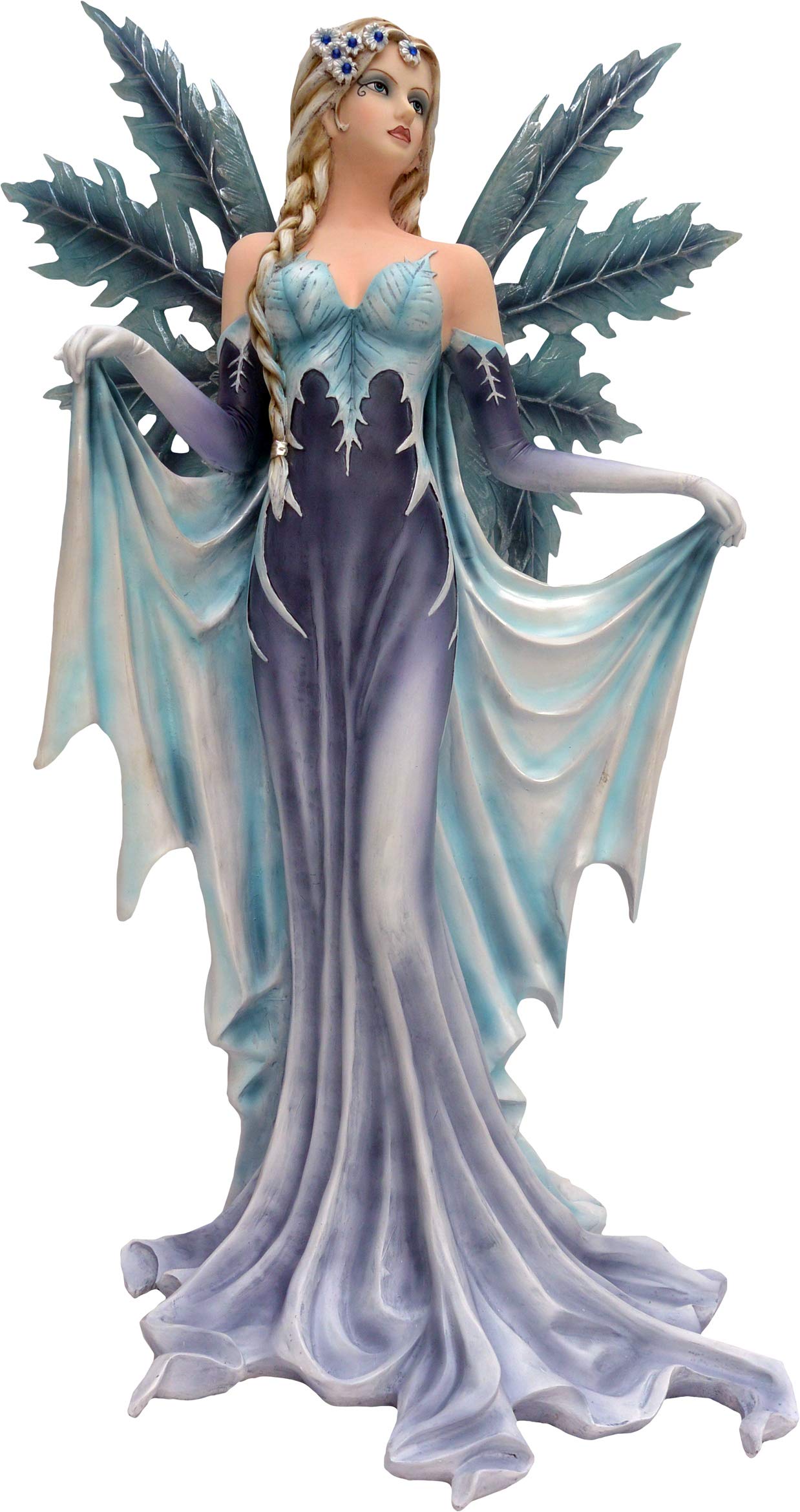 Nemesis Now Aurora. 55cm Figurine, Resin, Blue