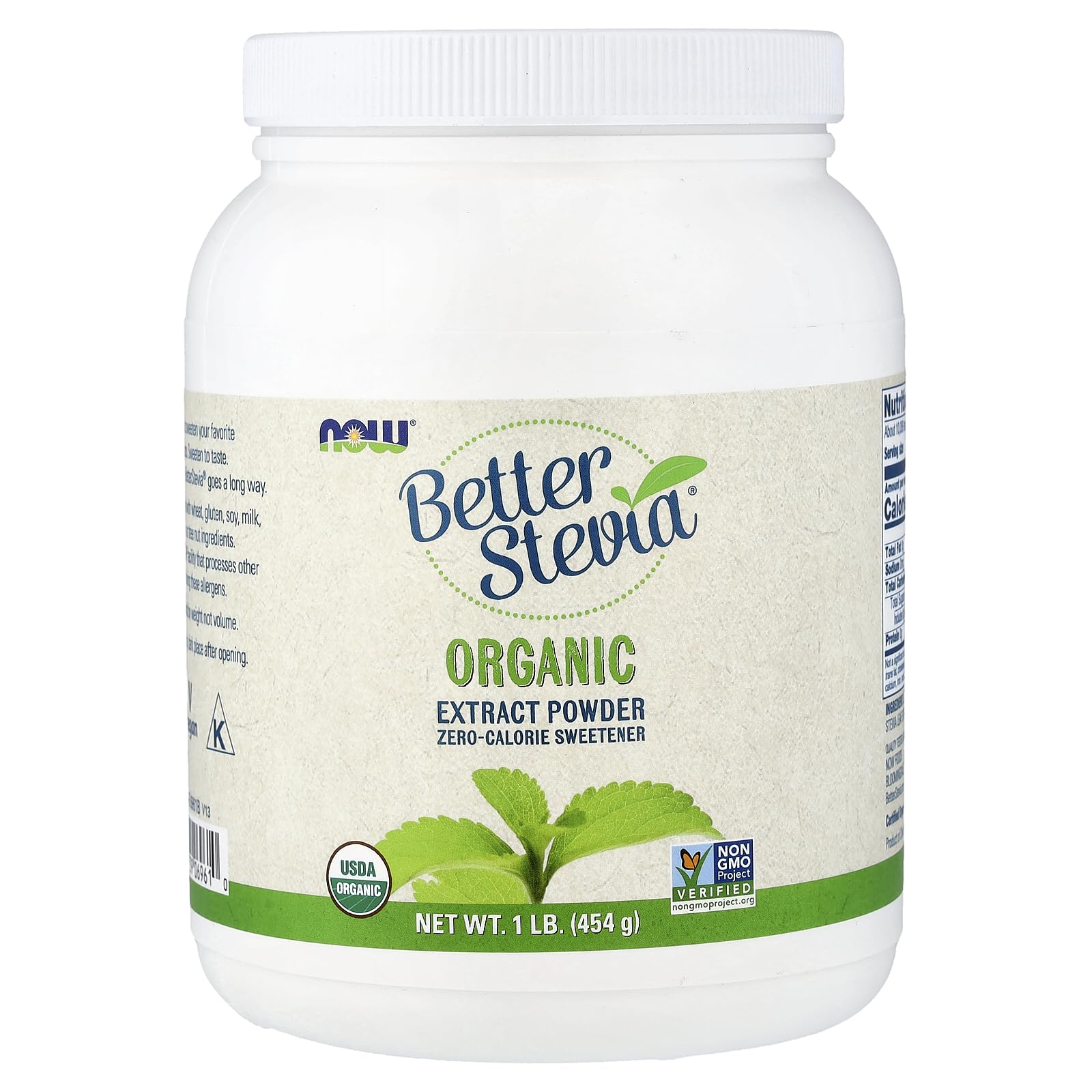 Amazon.com: Now Foods Better Stevia Certified Organic Extract