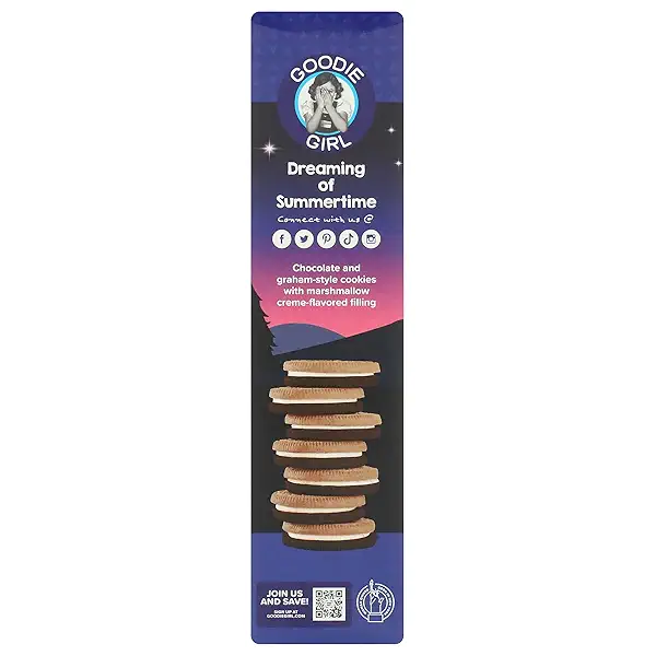 GOODIE GIRL S'mores Sandwich Cookies, 10.6 OZ 5