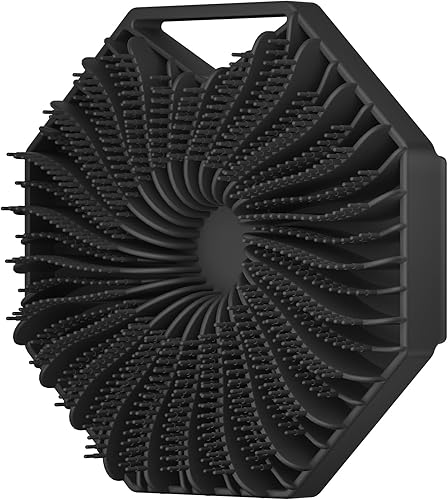 Cepillo de ducha de silicona para el cuerpo, exfoliante suave y masaje para todo tipo de pieles, cepillo limpiador de mano para la piel