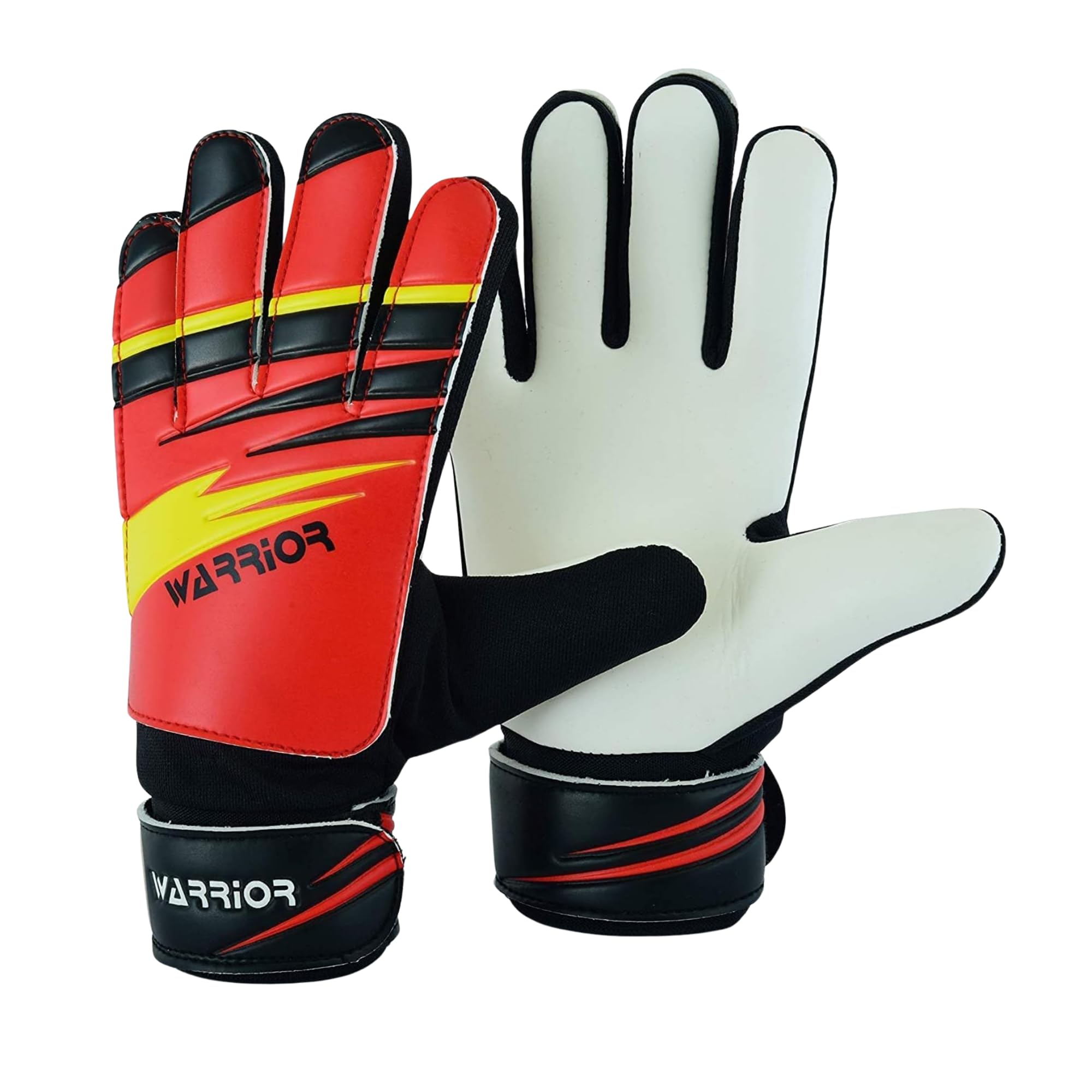 warrior gears Goalkeeper Glove Kids, Football Goal Keepers Gloves, Goalie Glove Kids with Double Wrist Protection, Junior Goalkeeper Gloves — image 1