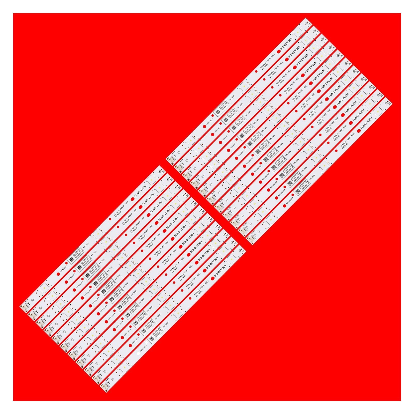 Tira de LED TNP4G623-1 para reparar pantalla negra en TV TX-55EX604 y TH-55EX600A 5