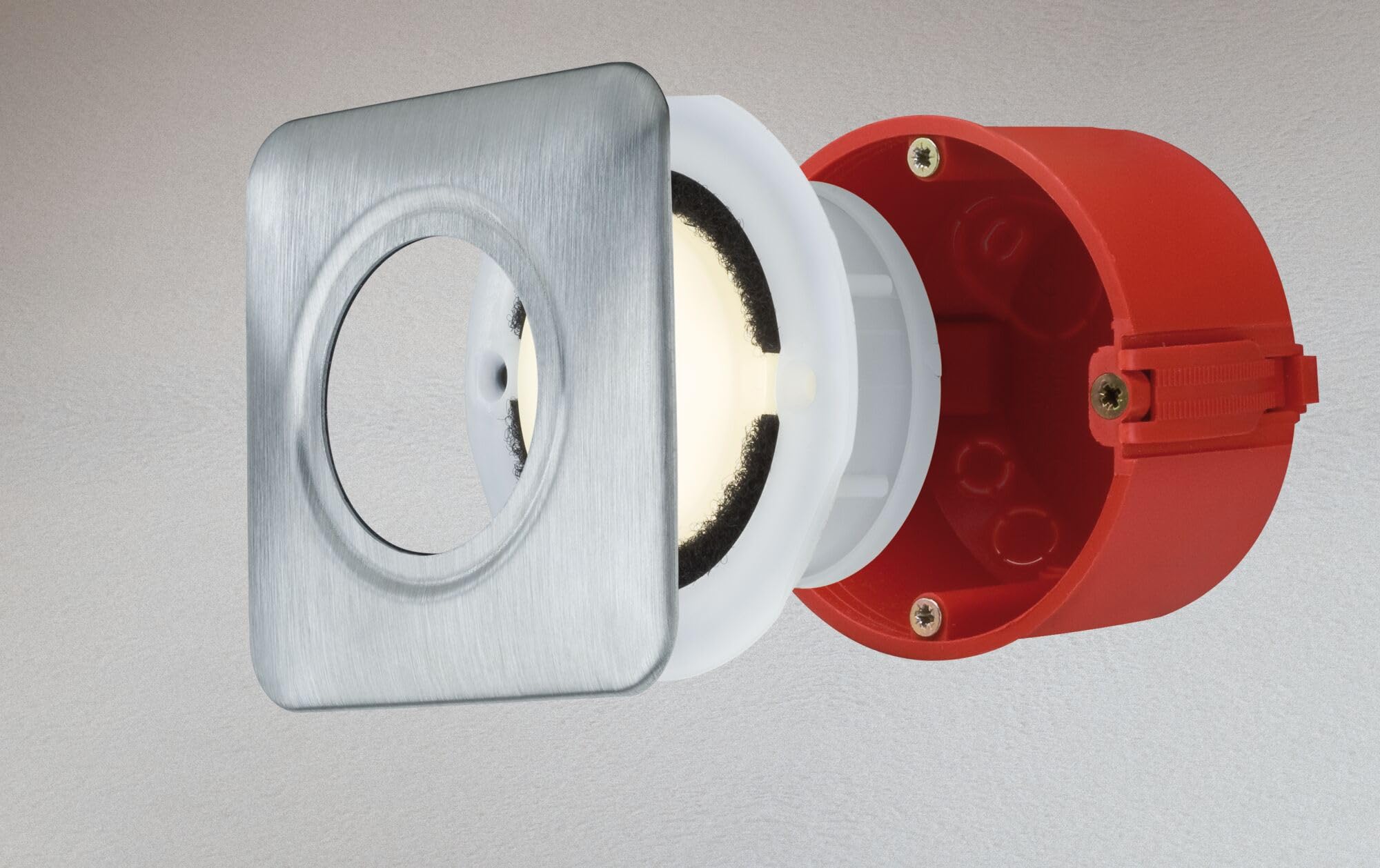 Paulmann Special Kit encastrés LED IP65 1,4W 3000K 230V 76 mm opale