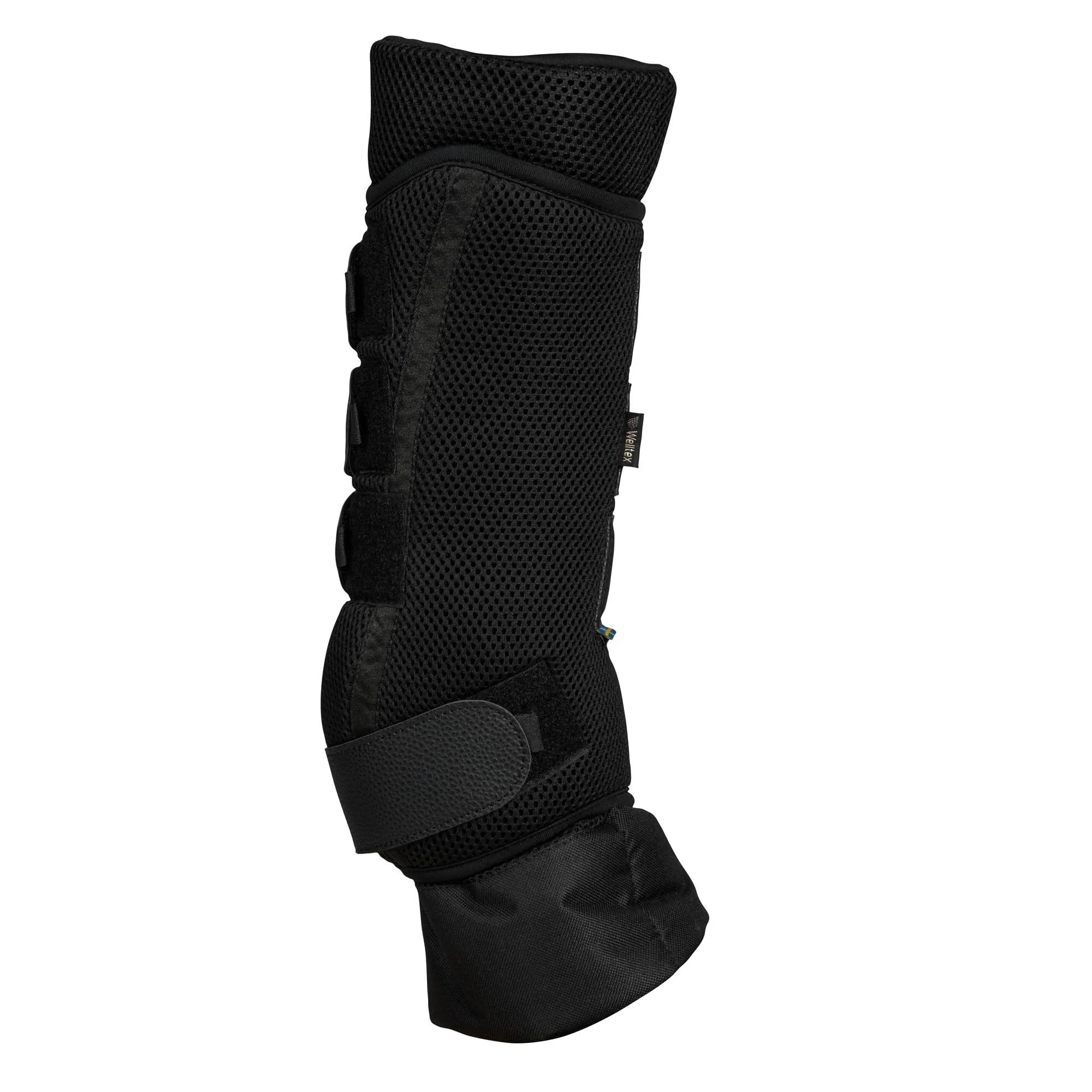 Back on Track® Airflow Stallgamaschen mit Verstärkung | Atmungsaktiv | Farbe: Schwarz (S)