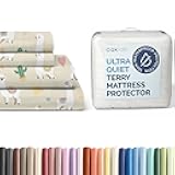 CGK Unlimited Kids Llamas Queen 4 Piece Sheet Set + Queen Size Terry Mattress Protector