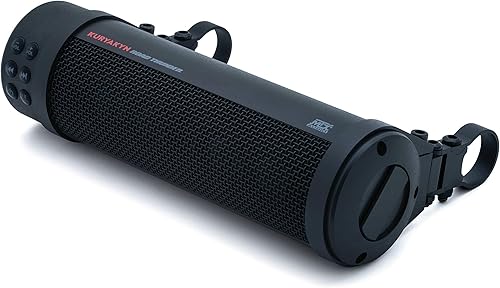Kuryakyn 2720 MTX Road Thunder - Barra de sonido para motocicleta resistente a la intemperie Plus altavoces de audio montados en manillar de 300 W
