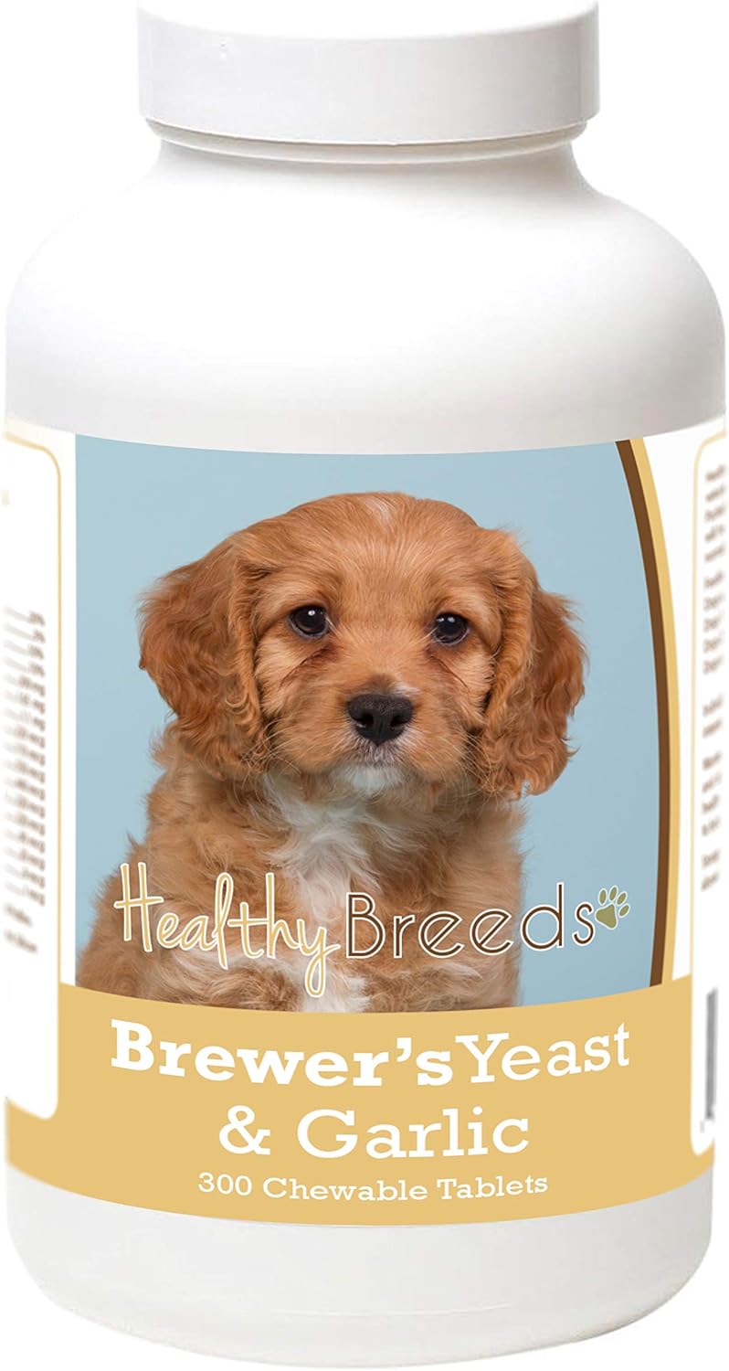 Healthy Breeds Dog Brewer's Yeast Garlic Tablets for