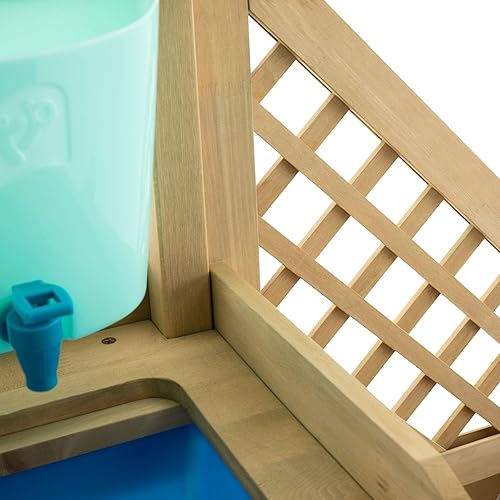 Miniatura 6 de TP Juguetes, banco de macetas de lujo para niños | Juego de patio trasero con mesa de actividades al aire libre y accesorios de juego integrados |