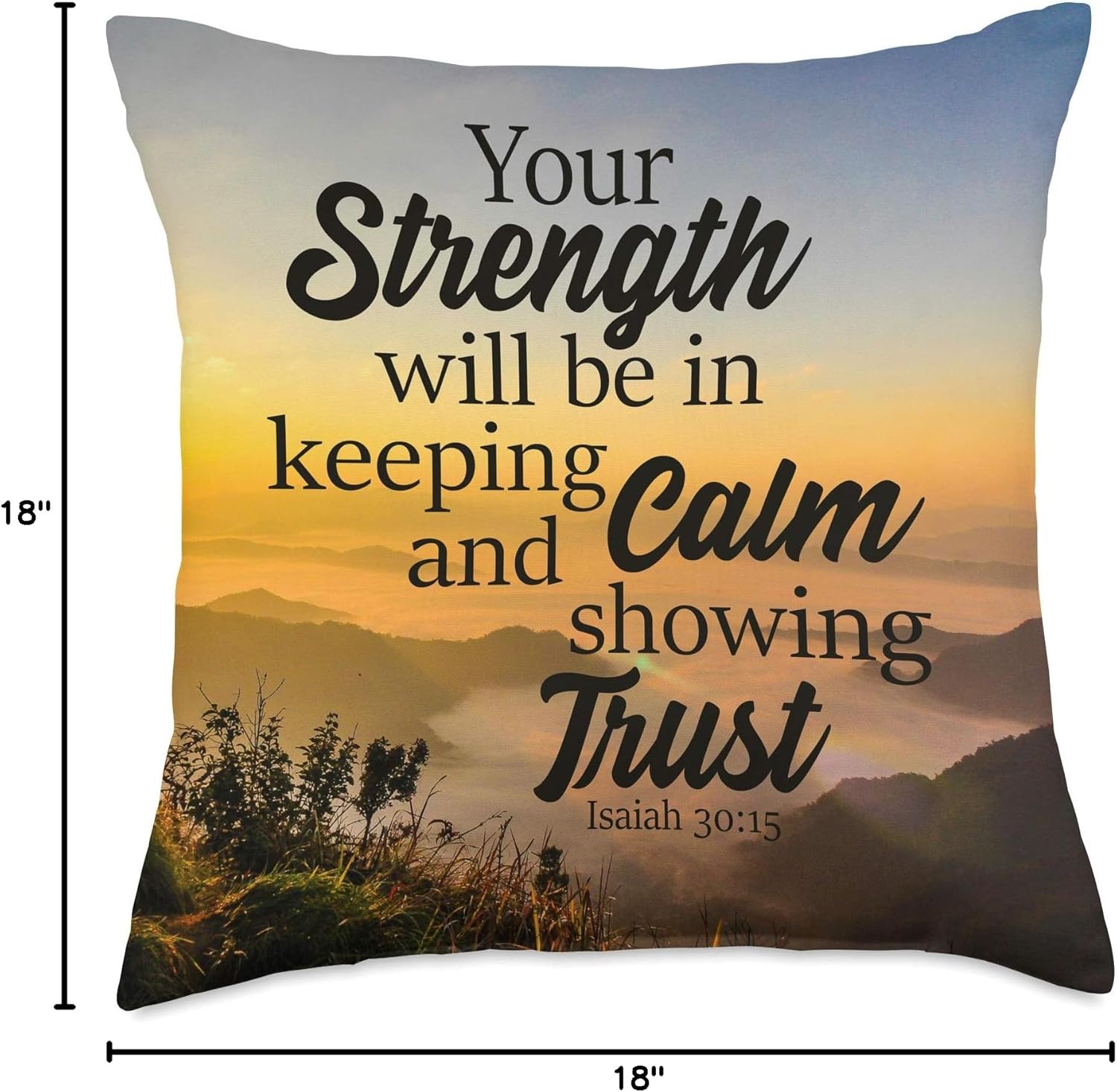 JW Year Text 2021 Throw Pillow