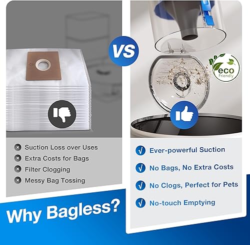 Miniatura 3 de ECOVACS DEEBOT N20 Plus Robot aspiradora y trapeador, con estación de vaciado automático sin bolsa, potente succión de 8000 Pa, tecnología