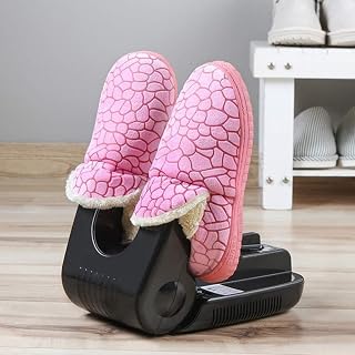 Hacer Electric Shoes Dryer Corded Boots Warmer with Folding and Drying Adjustable Rack for Gloves, Hats and Socks - 1 Pc