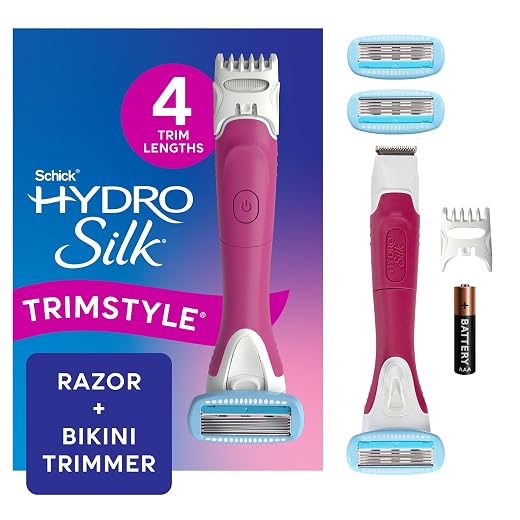 Schick Hydro Silk TrimStyle 2-in-1 Razor