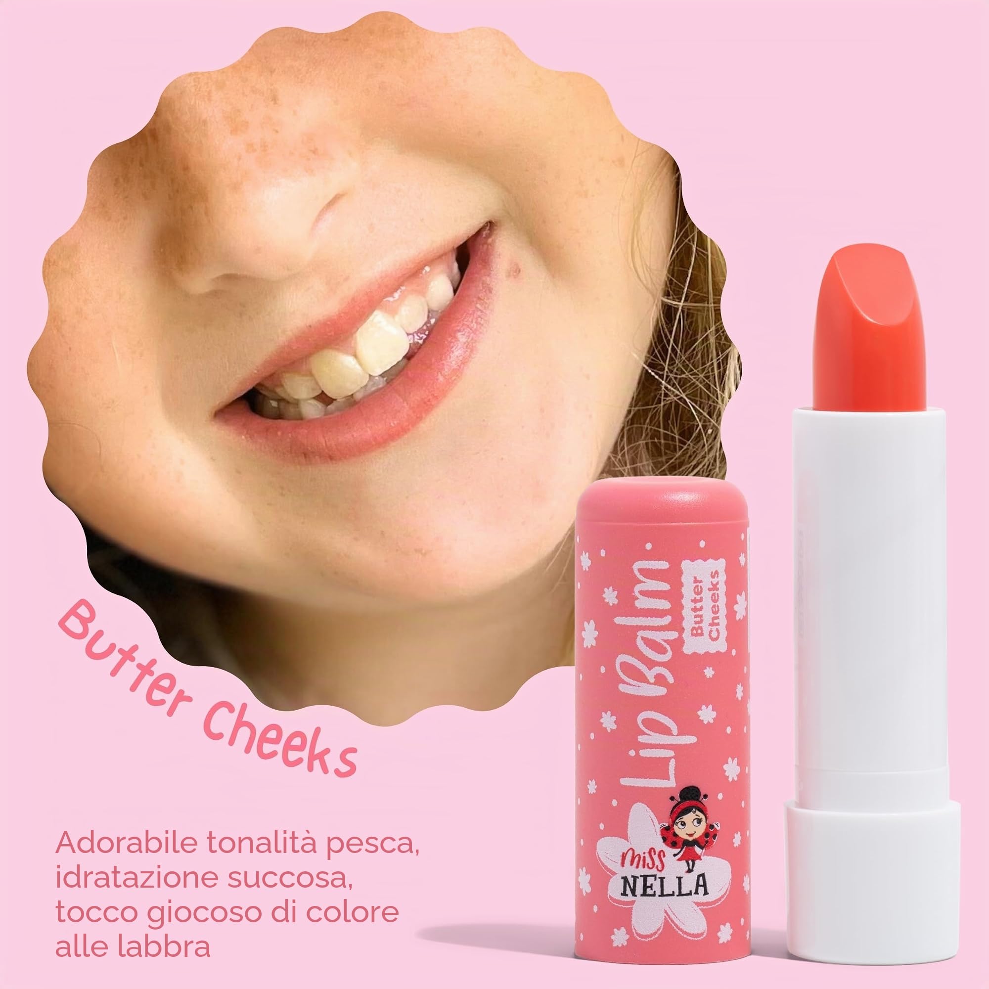 Miss Nella Set di trucchi e smalti per bambini per bambine, ipoallergenico, dermatologicamente testato, non tossico, borsa cosmetica in tela, sicura e divertente (Bag Of Wonder)