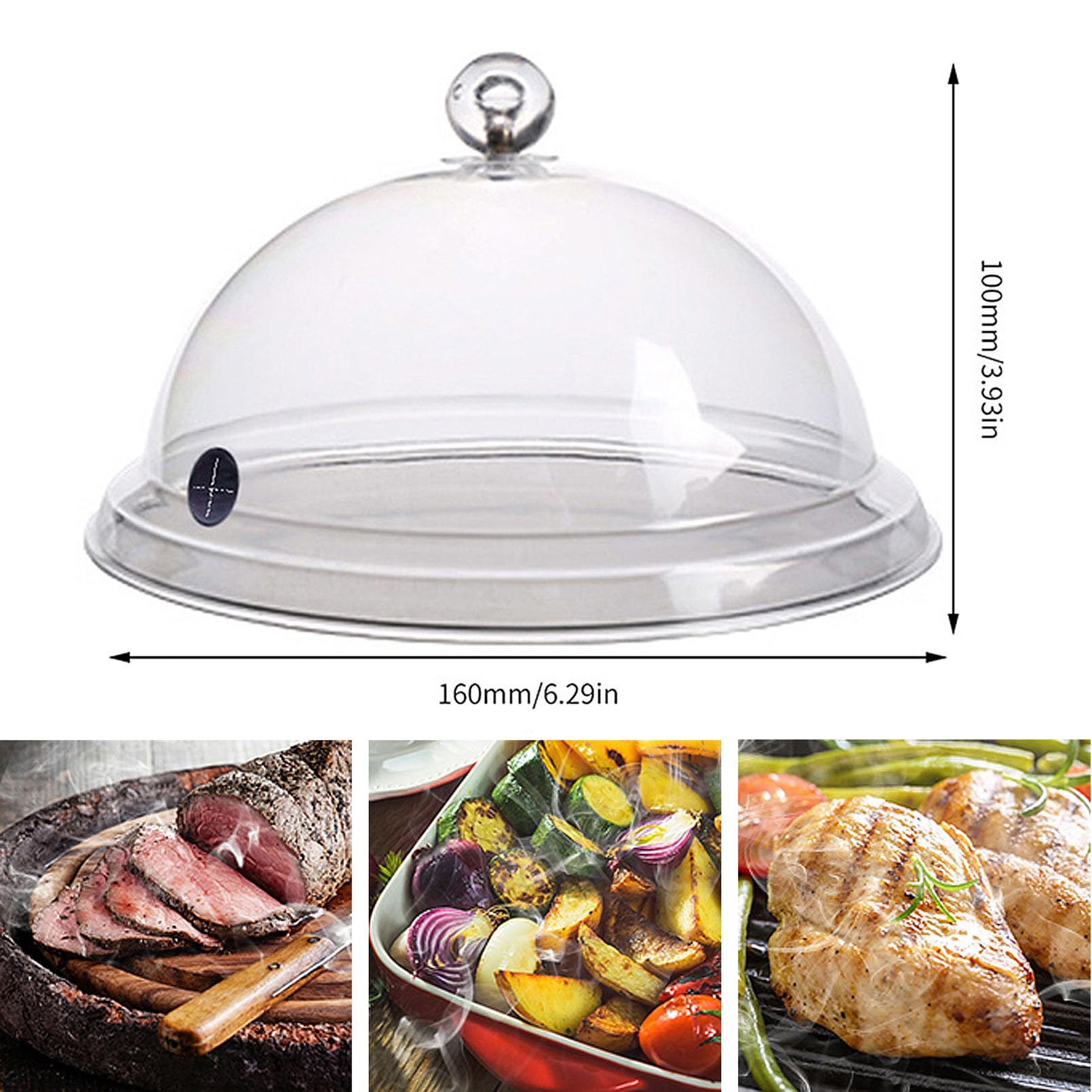 Cocktail Smoker Mini Infusor de Humo para Carne, Comida, Bebidas, Barbacoa Pistola Ahumadora Portátil Fría de Mano para Interiores con Tapa de Cúpula